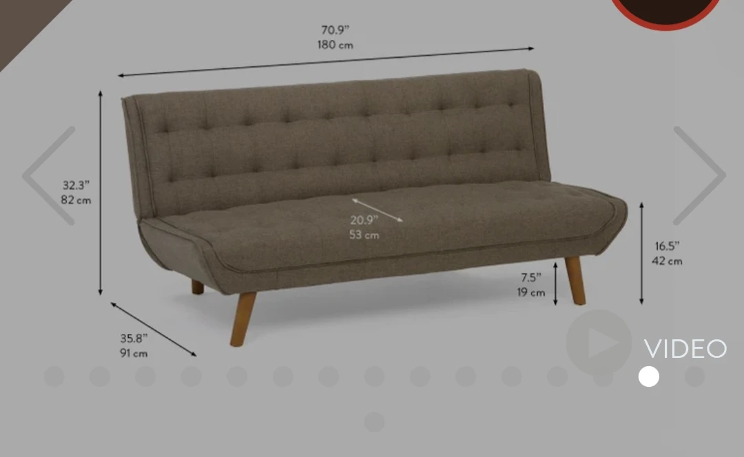 Tufted Sofa Bed - photo 4