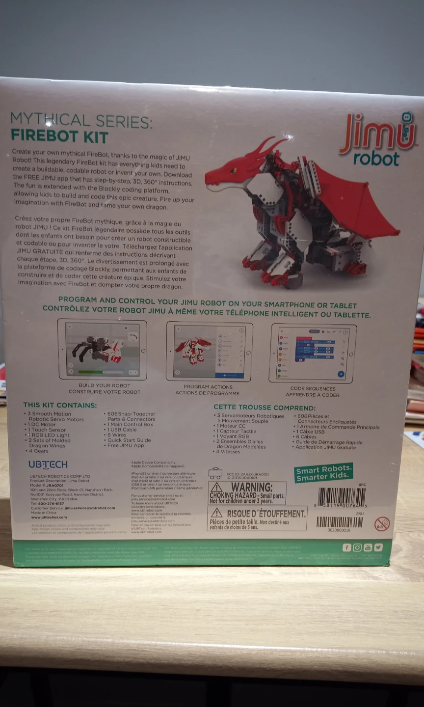 Jimu Robot Mythical Series Firebot Kit - photo 2