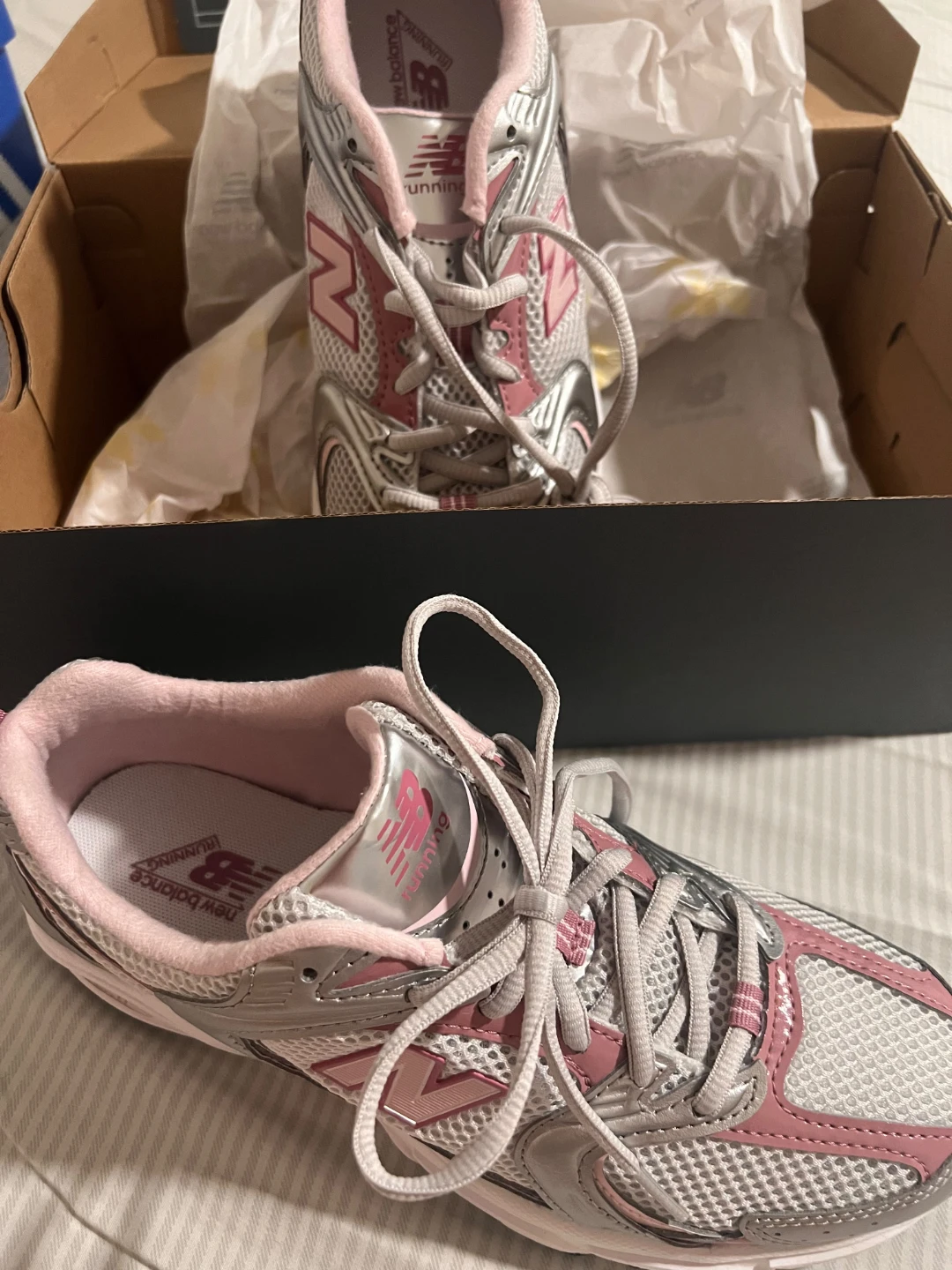 New Balance 530 Women's Running Shoes Pink/Silver Size 8.5 - photo 4
