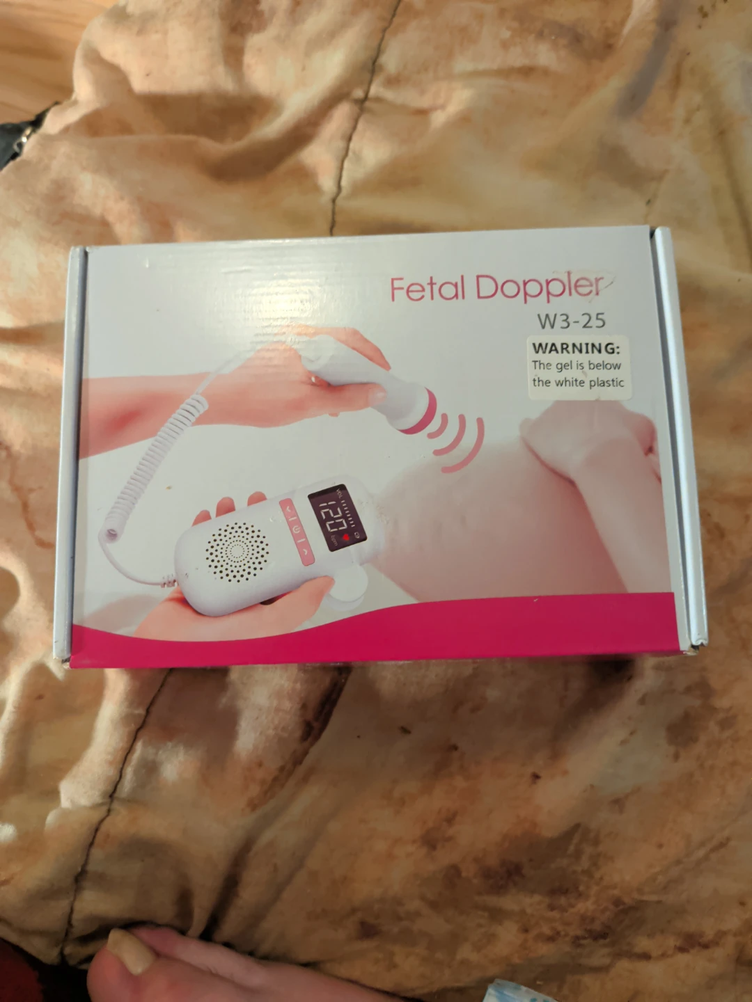 Fetal Doppler W3-25 Baby Heart Monitor
