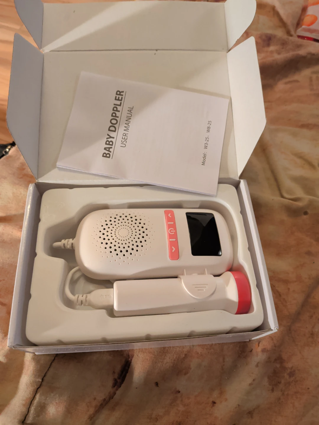 Fetal Doppler W3-25 Baby Heart Monitor - photo 2