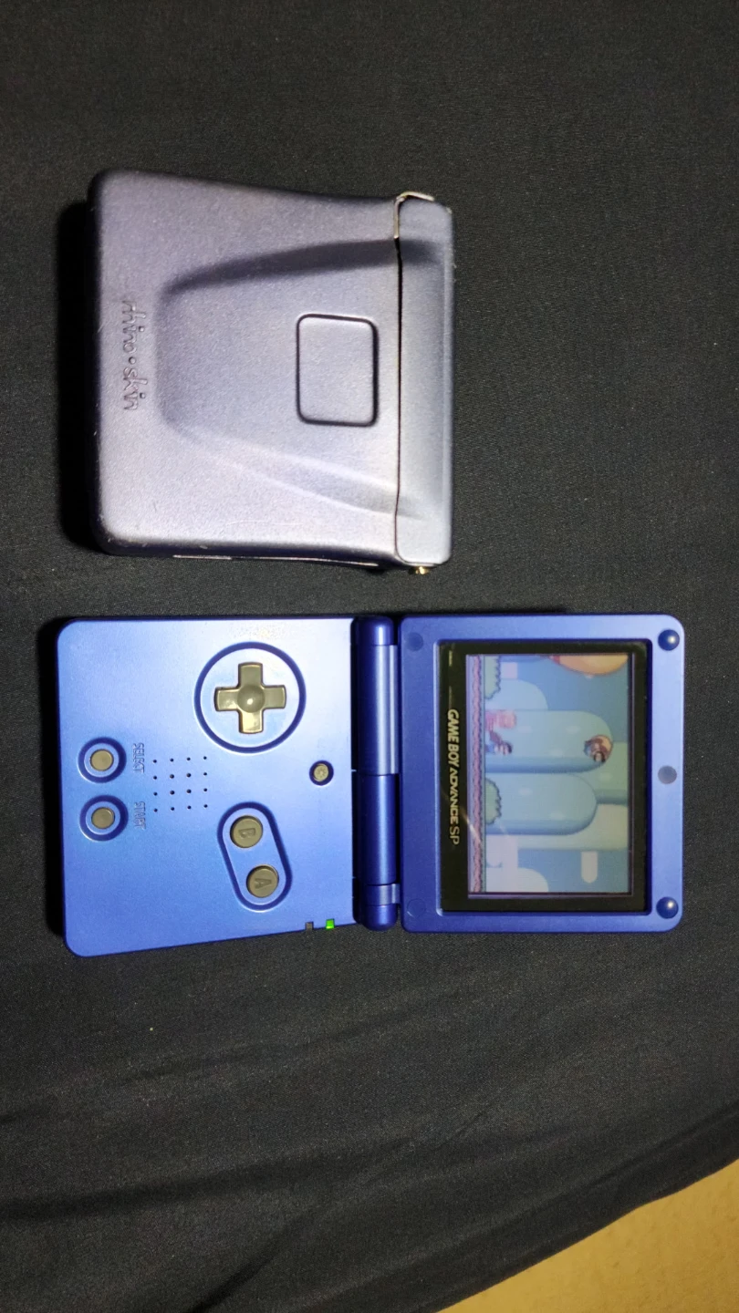 Game Boy Advance SP w/Rhino Skin