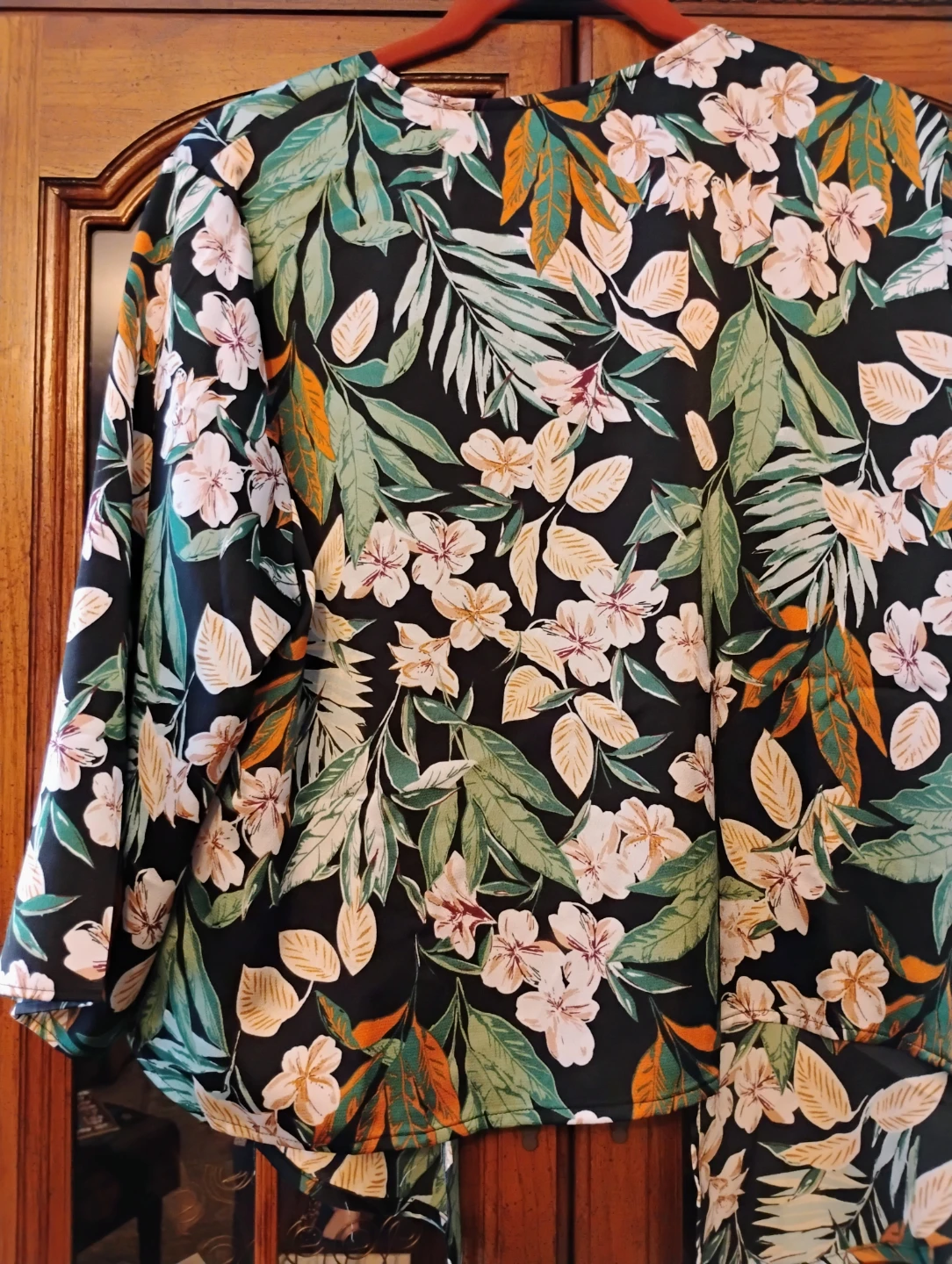 Agnes Orinda Floral Kimono Jacket 1X