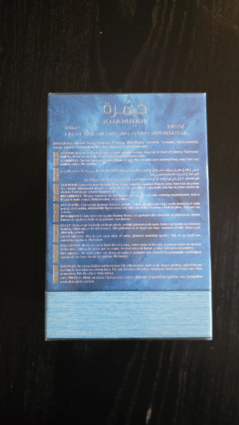 Lattafa Khamrah Waha Eau de Parfum 100ml - photo 5