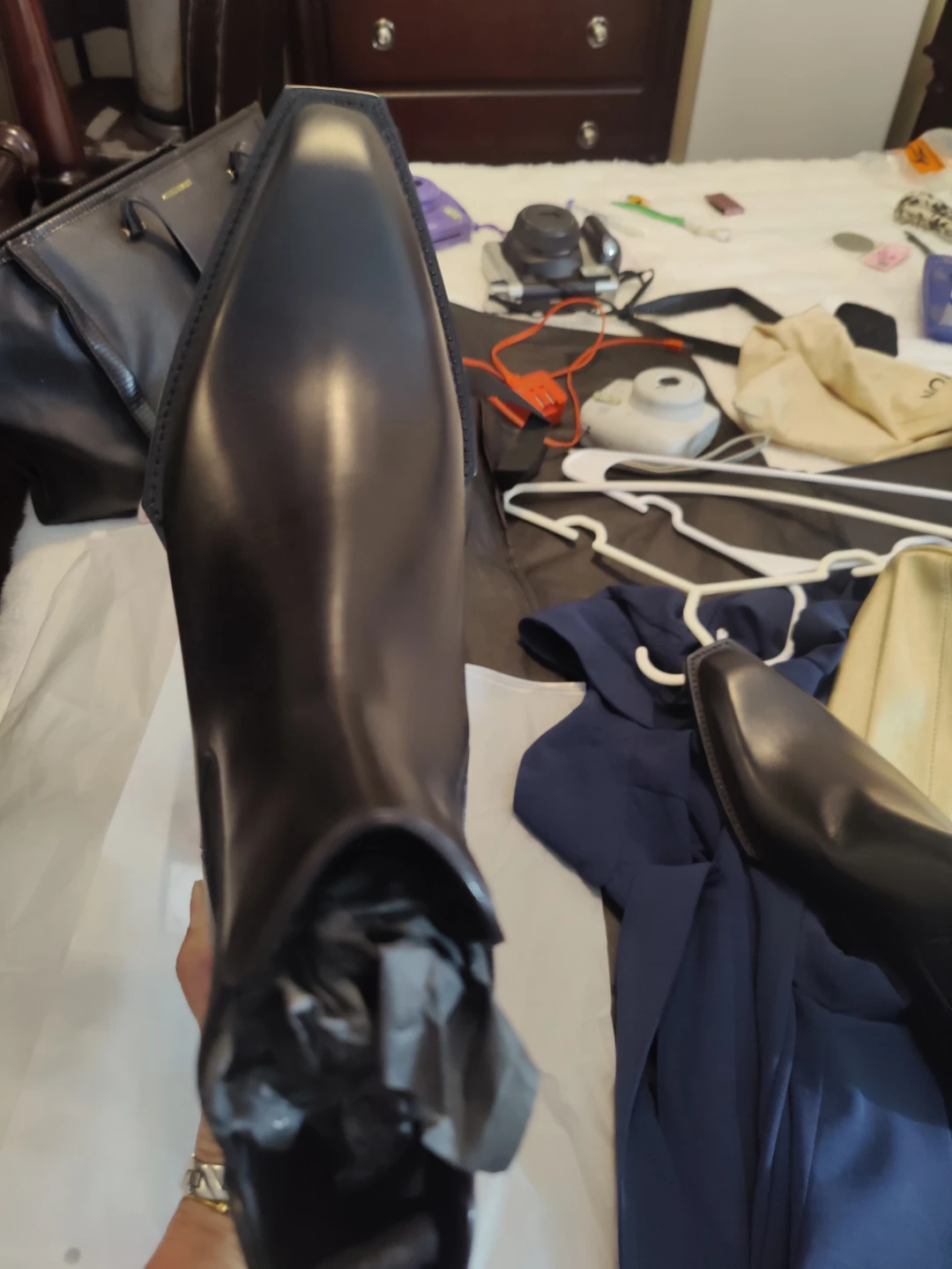 Louis Vuitton Black Leather Chelsea Boots - photo 5
