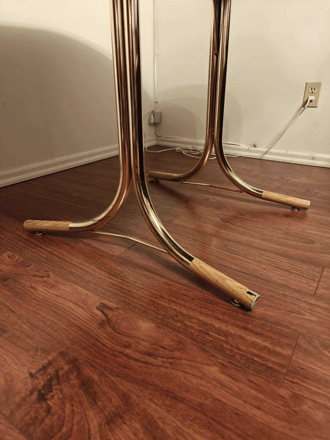 Oval Shaped Dining table set with 4  Height adjustable chairs - photo 4
