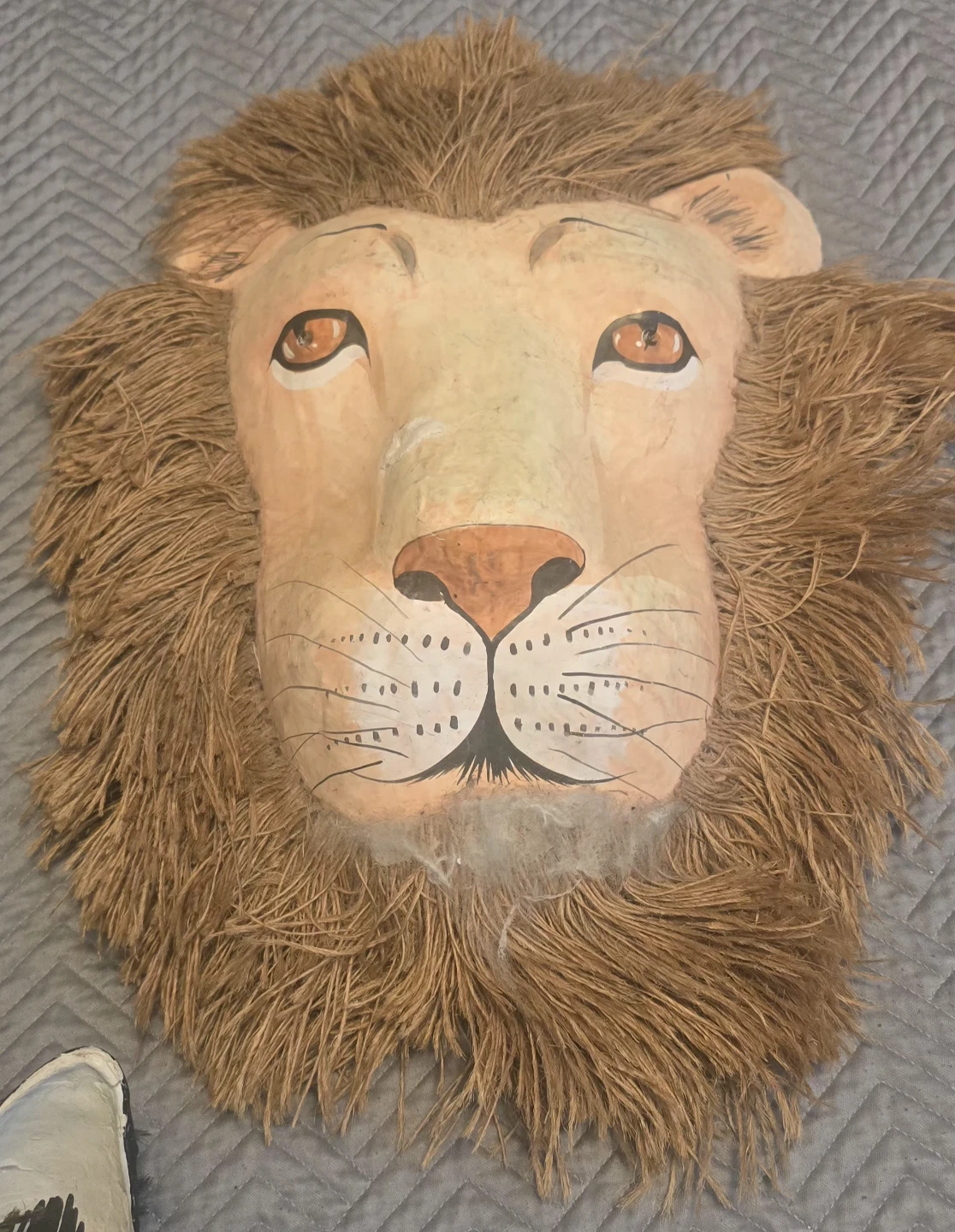 Handmade Decorative Animal Masks (Zebra, Lion, Baboon) - photo 5