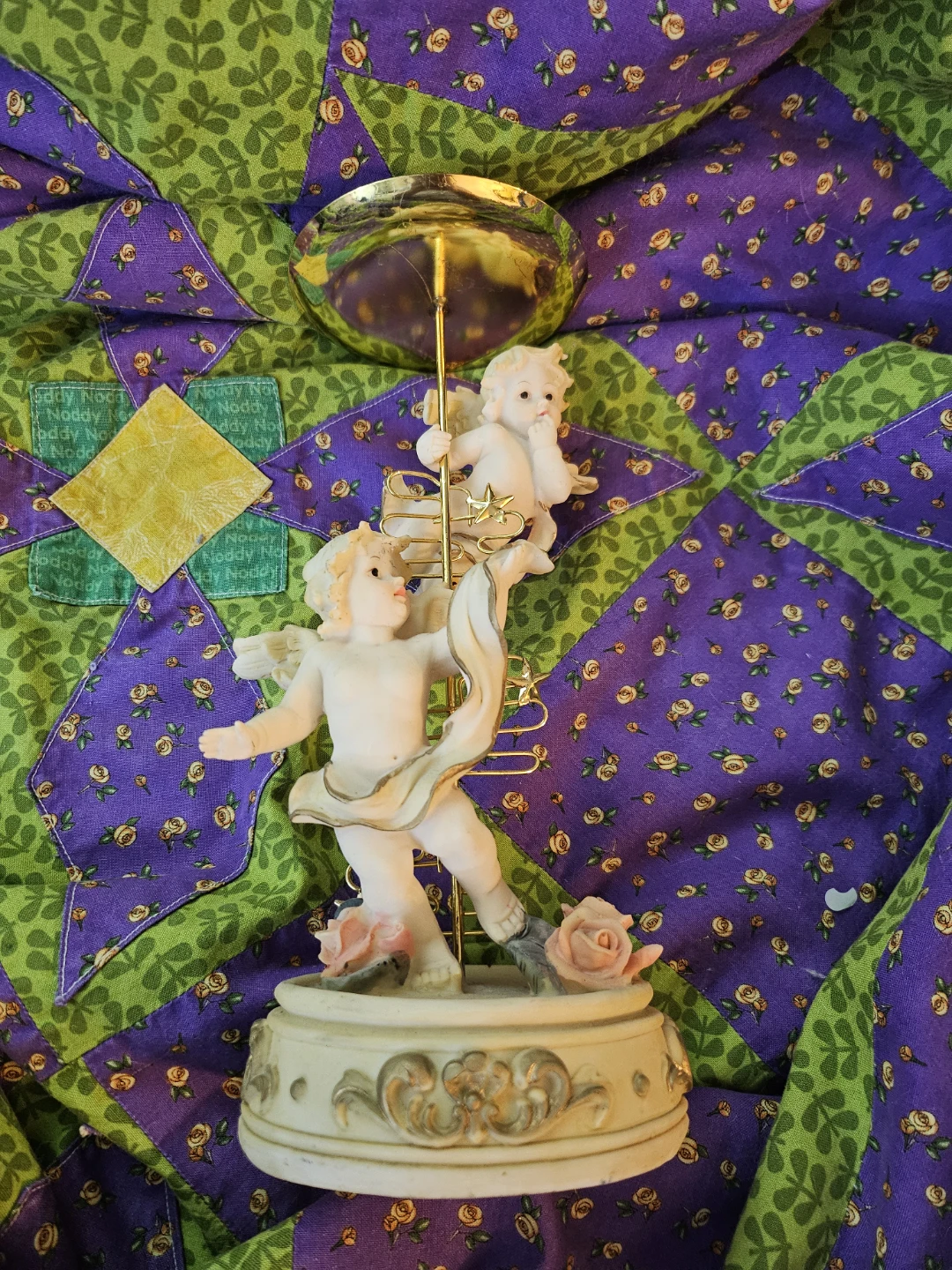 Wellson WAC-500-C Cherub Candle Holder