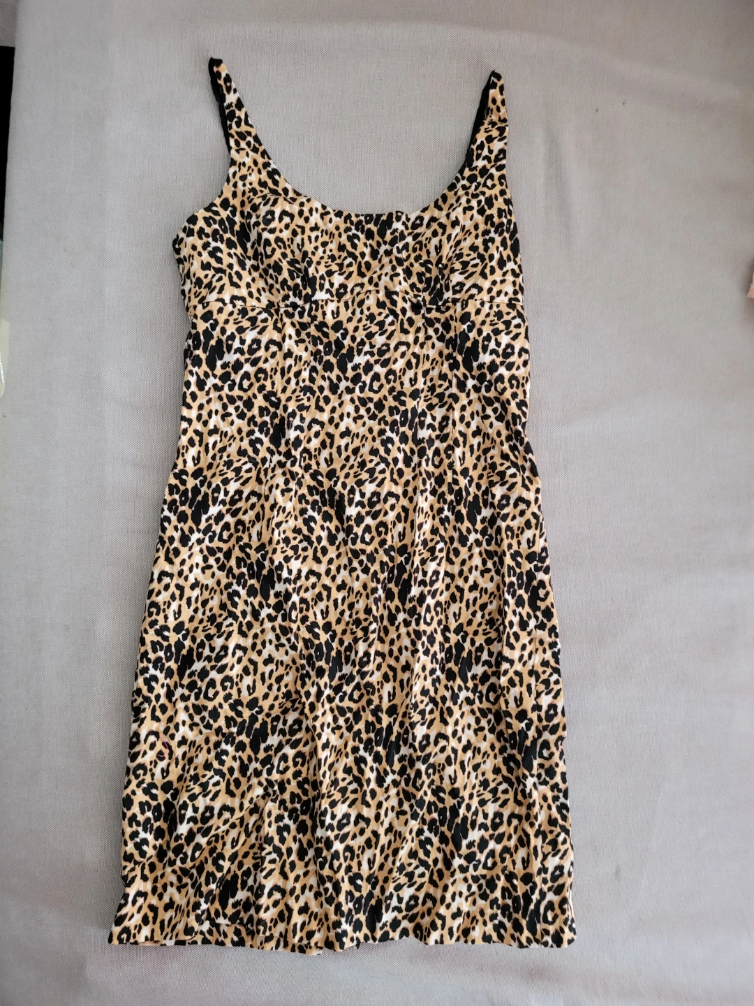 Leopard Print Mini Dress