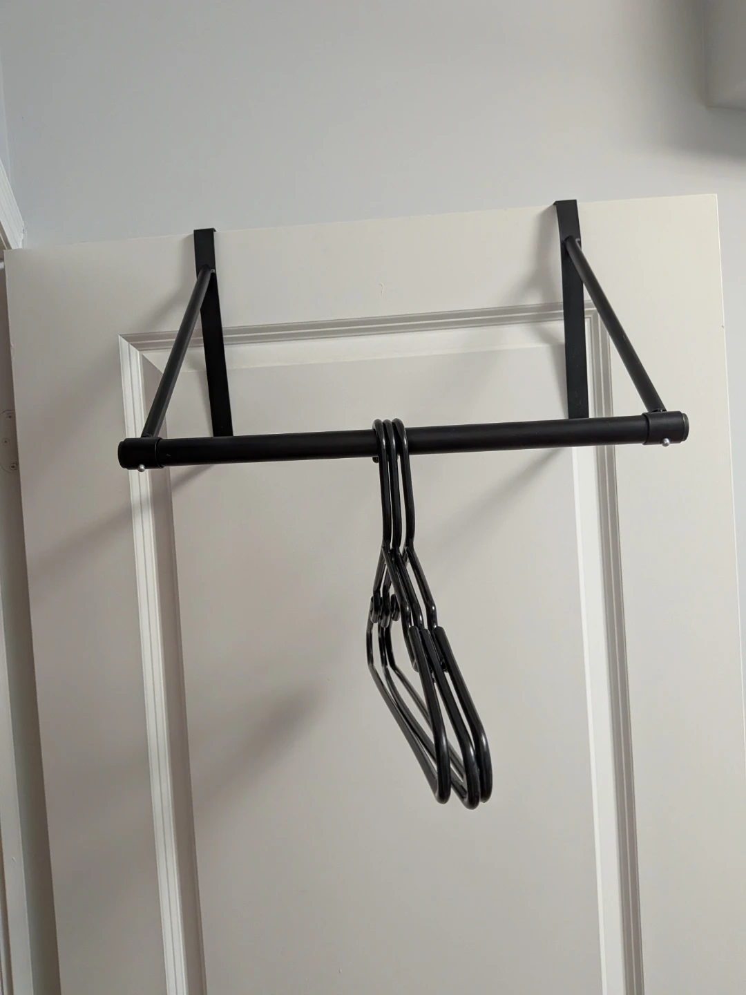 Over the door clothes hanger