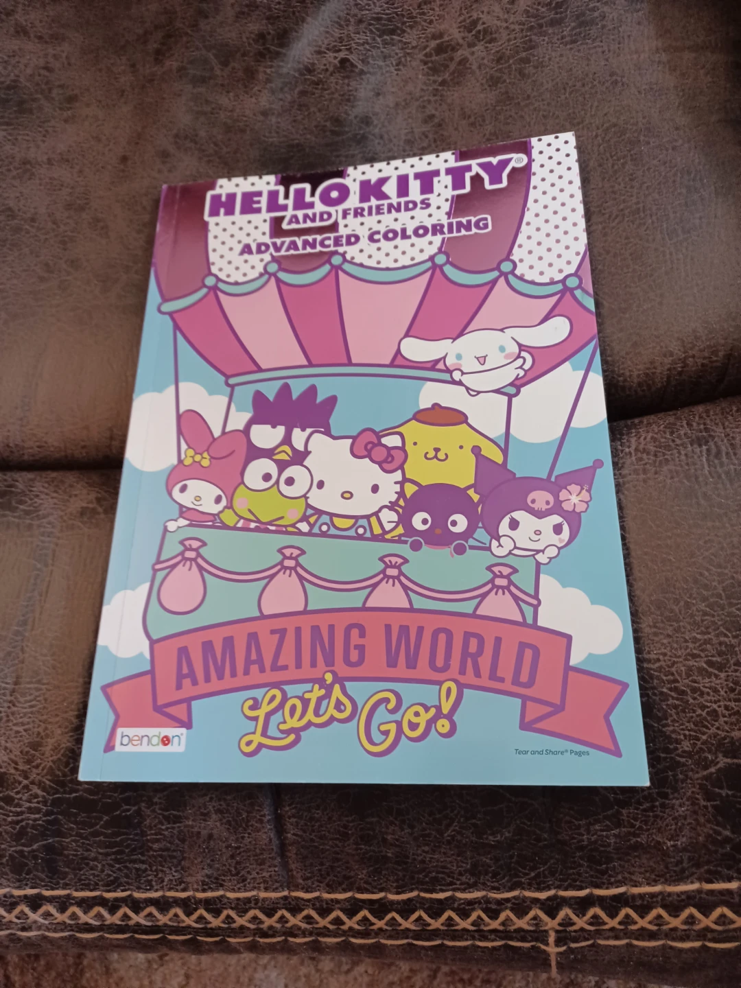 Hello Kitty and Friends Advanced Coloring Book