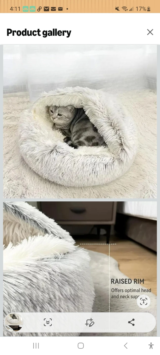 Fluffy Pet Bed