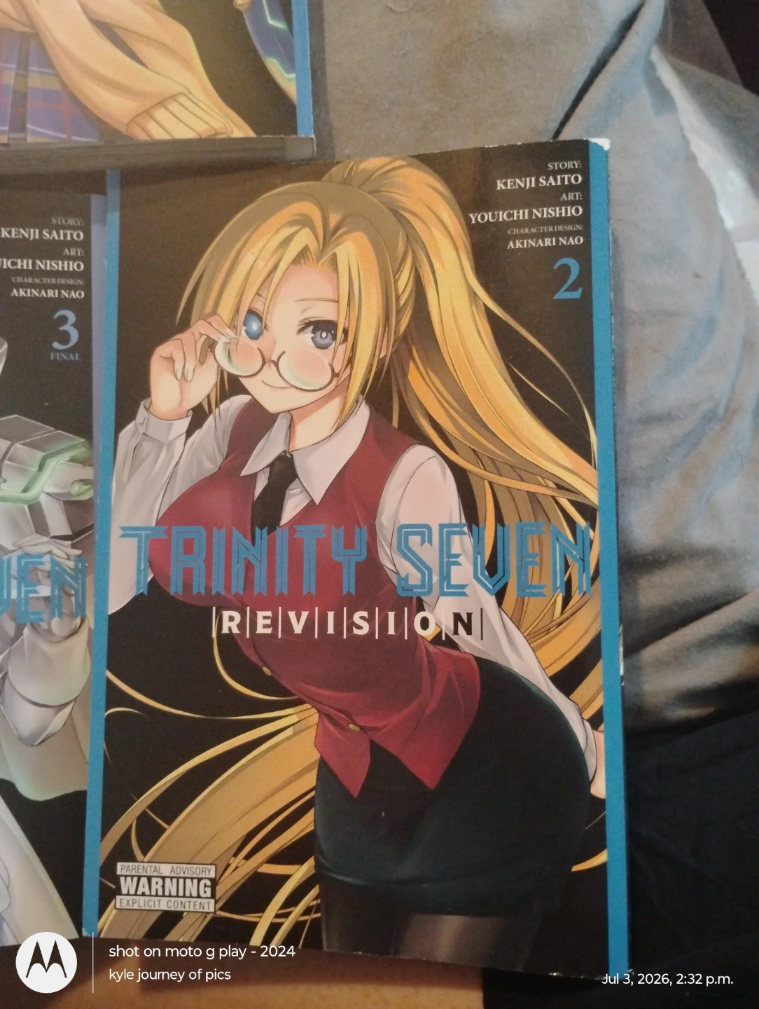 Trinity Seven Revision Volume 1 Manga - photo 3