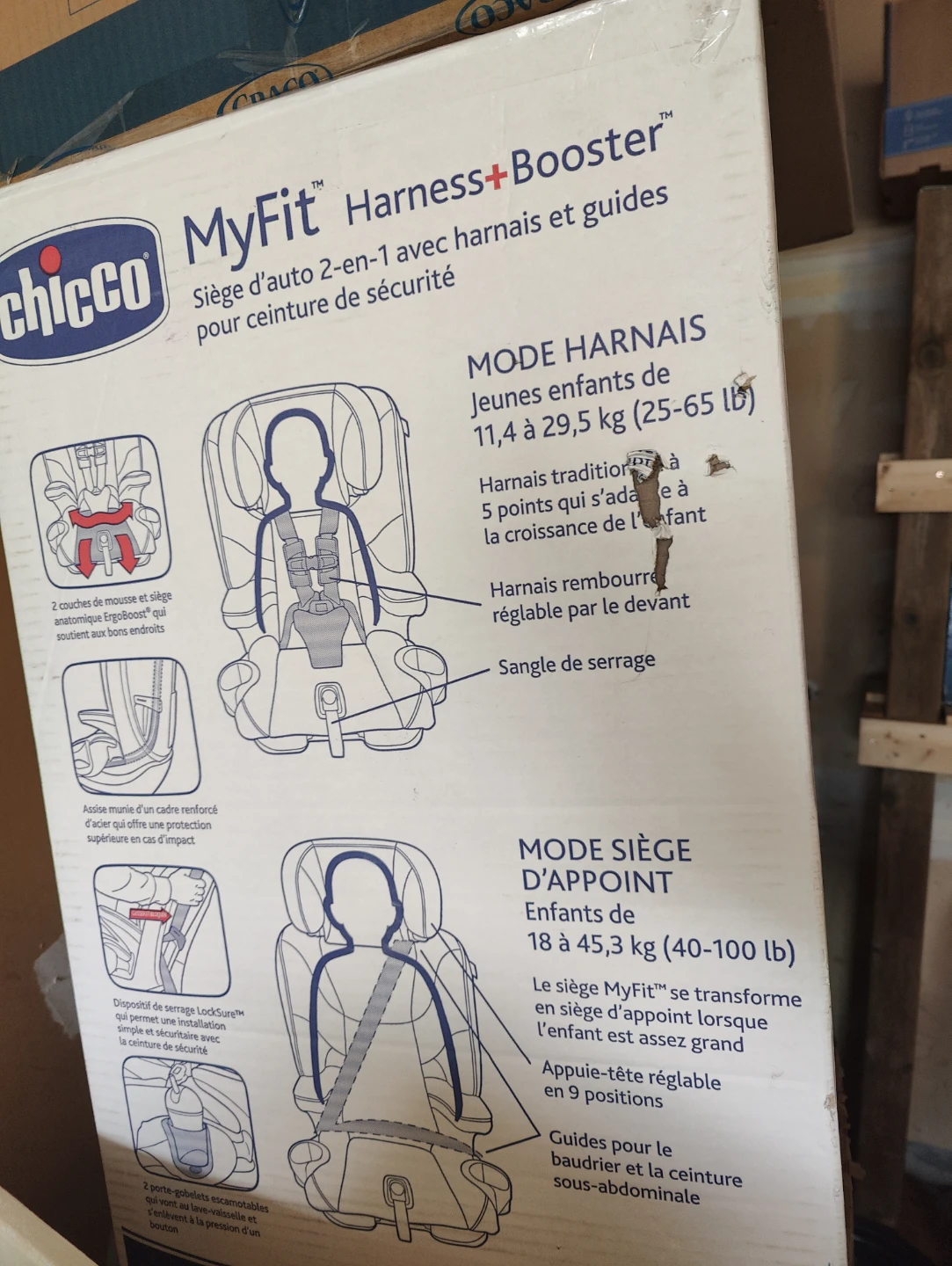 Chicco MyFit Harness+Booster Car Seat - photo 2