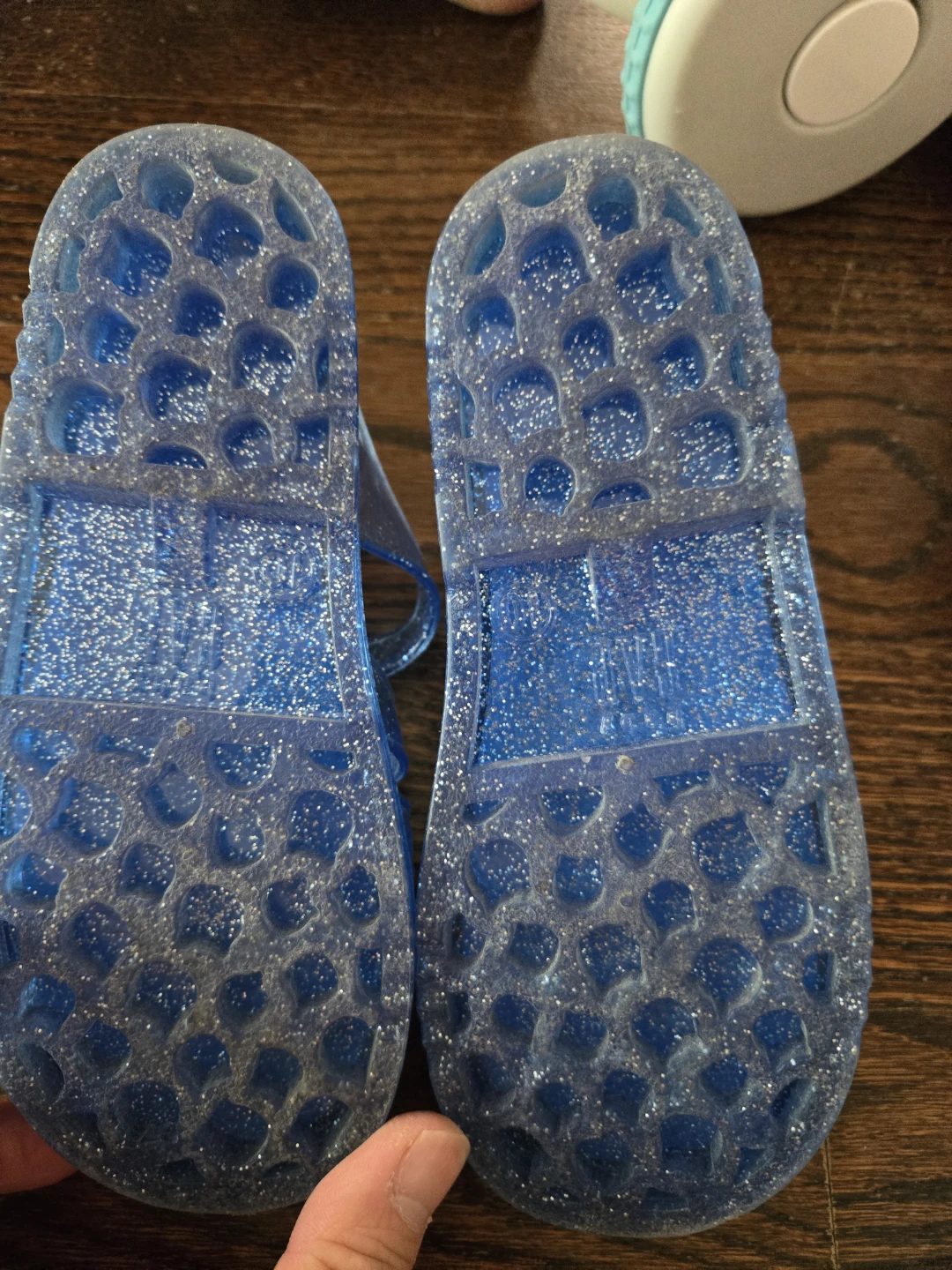 Baby Gap Kids Blue Daisy Jelly Sandals - Size 10 $40 in store - photo 4