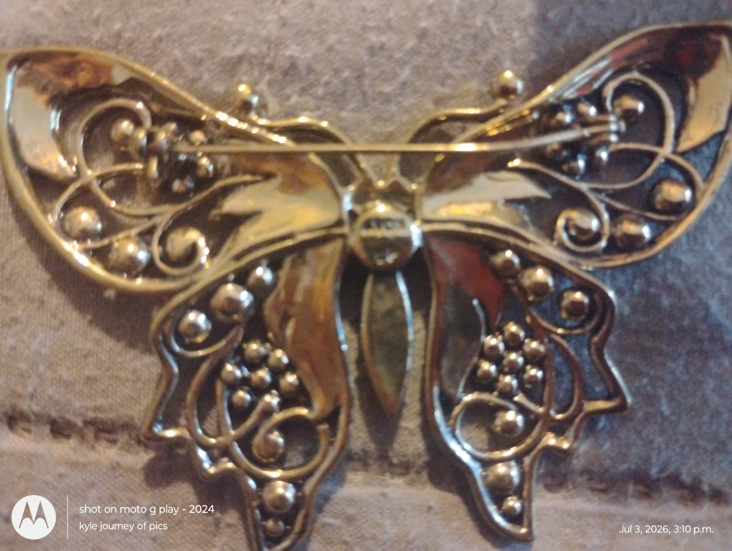 Vintage Avon Butterfly Brooch - photo 2