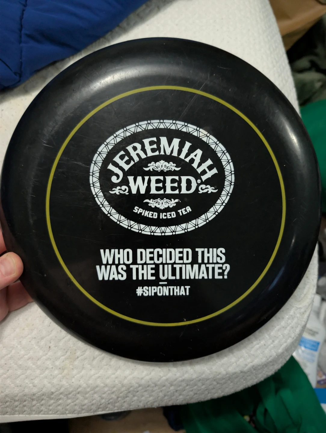 Jeremiah Weed Spiked Iced Tea Frisbee