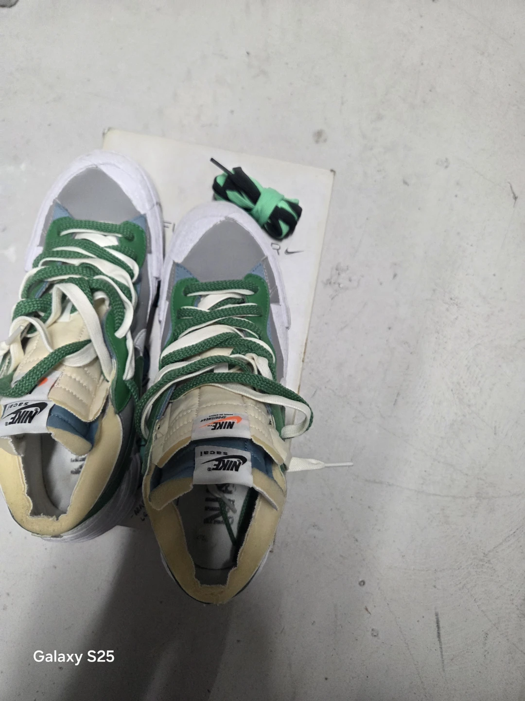 Nike Blazer Low Sacai Sneakers - photo 4