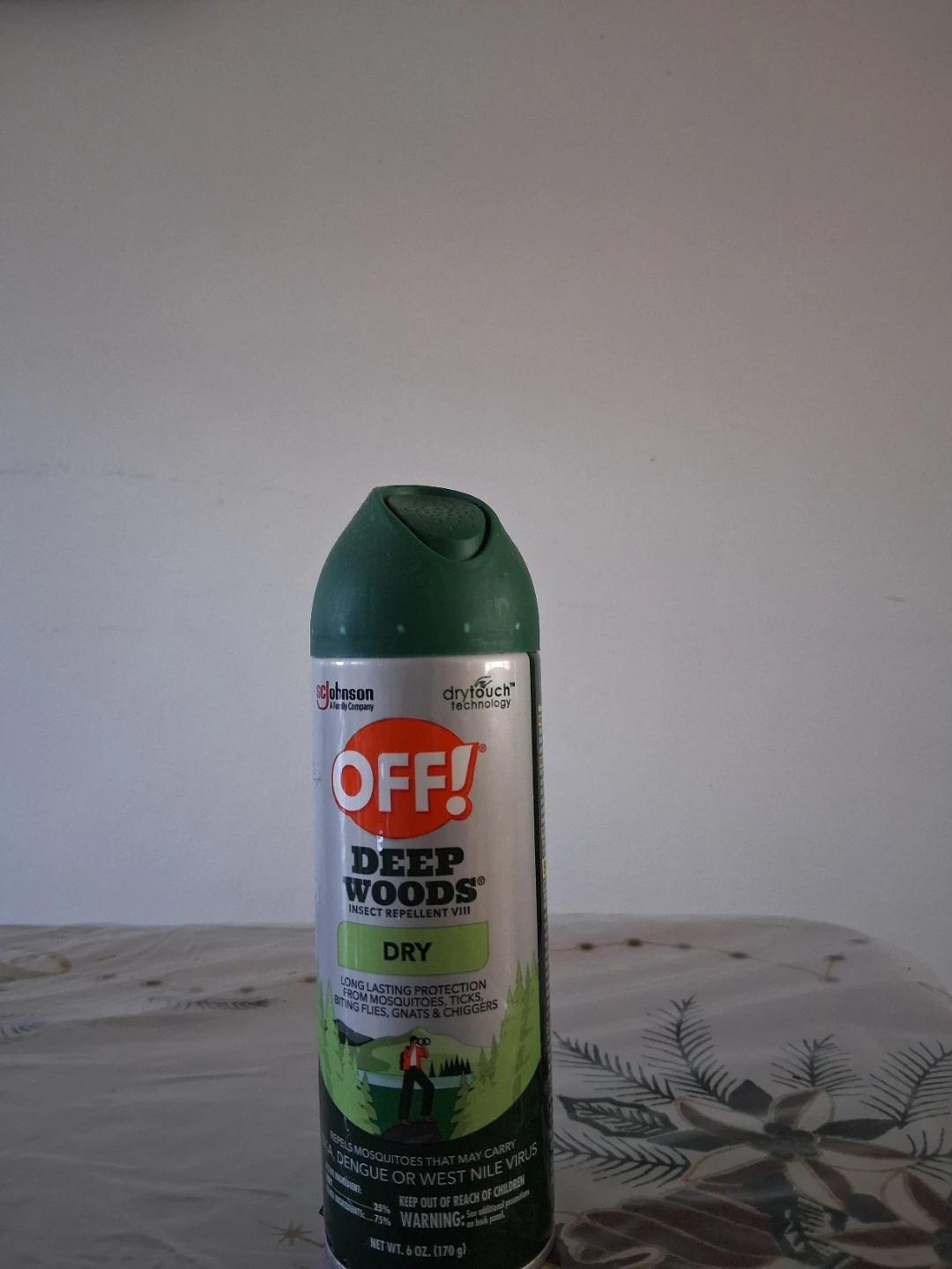 2 cans of OFF! Deep Woods Dry Insect Repellent, 6 oz - photo 3