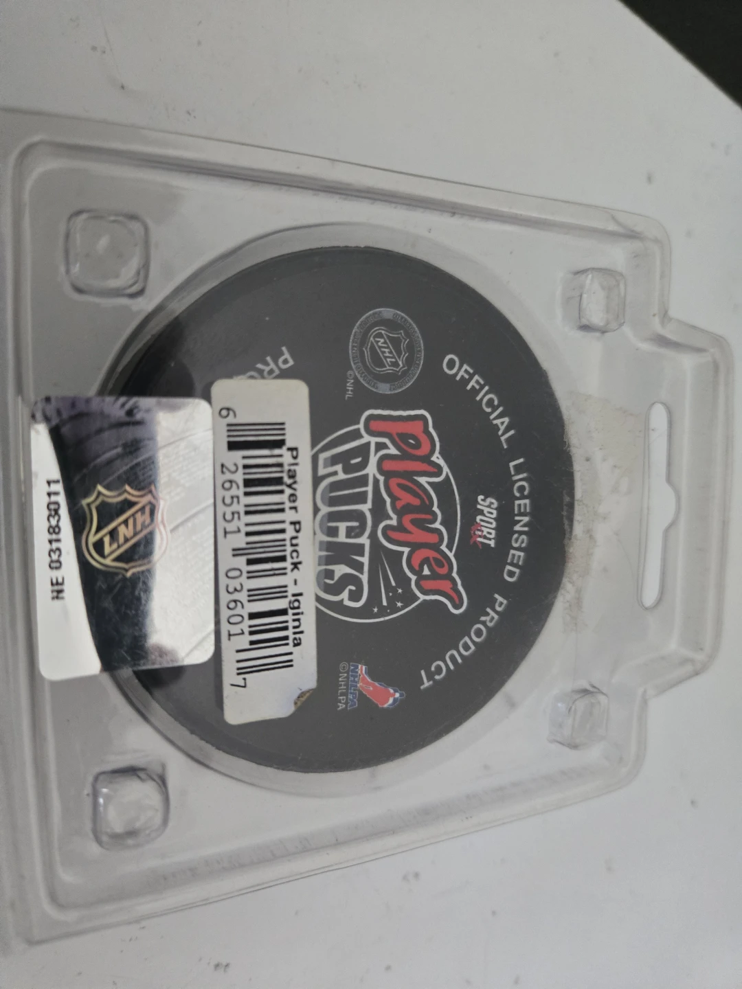 Jerome Iginla Player Pucks Official Licensed Hockey Puck - photo 2