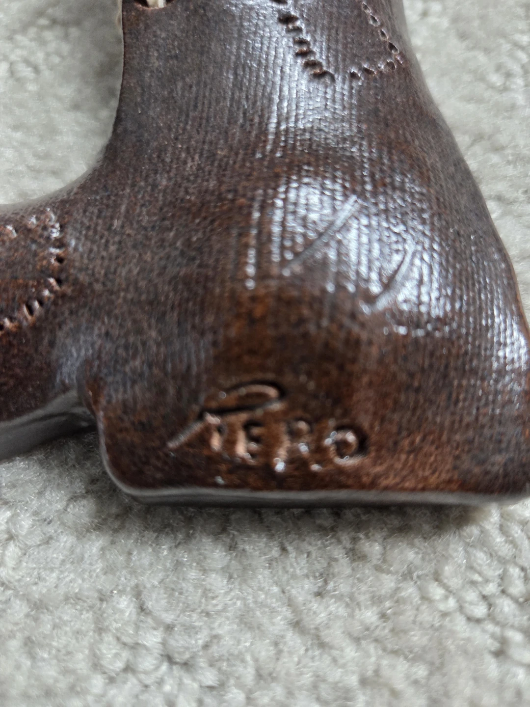Ceramic Boot Figurine to hang on a wall - photo 2