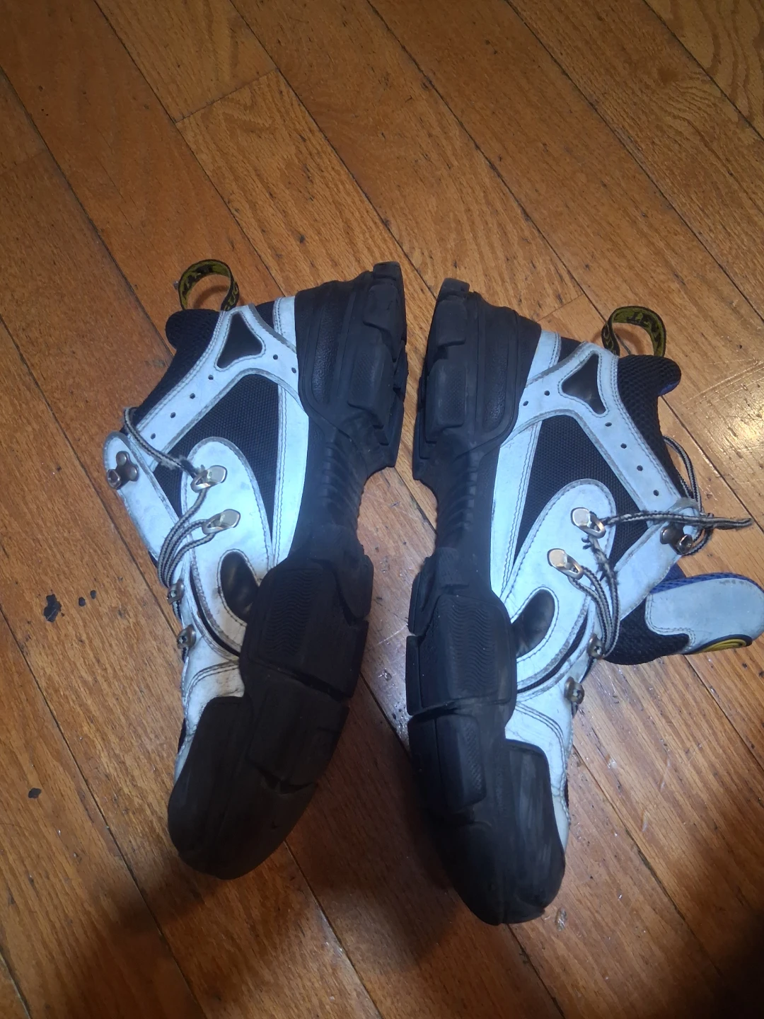Gucci White & Black Chunky Sneakers - photo 3
