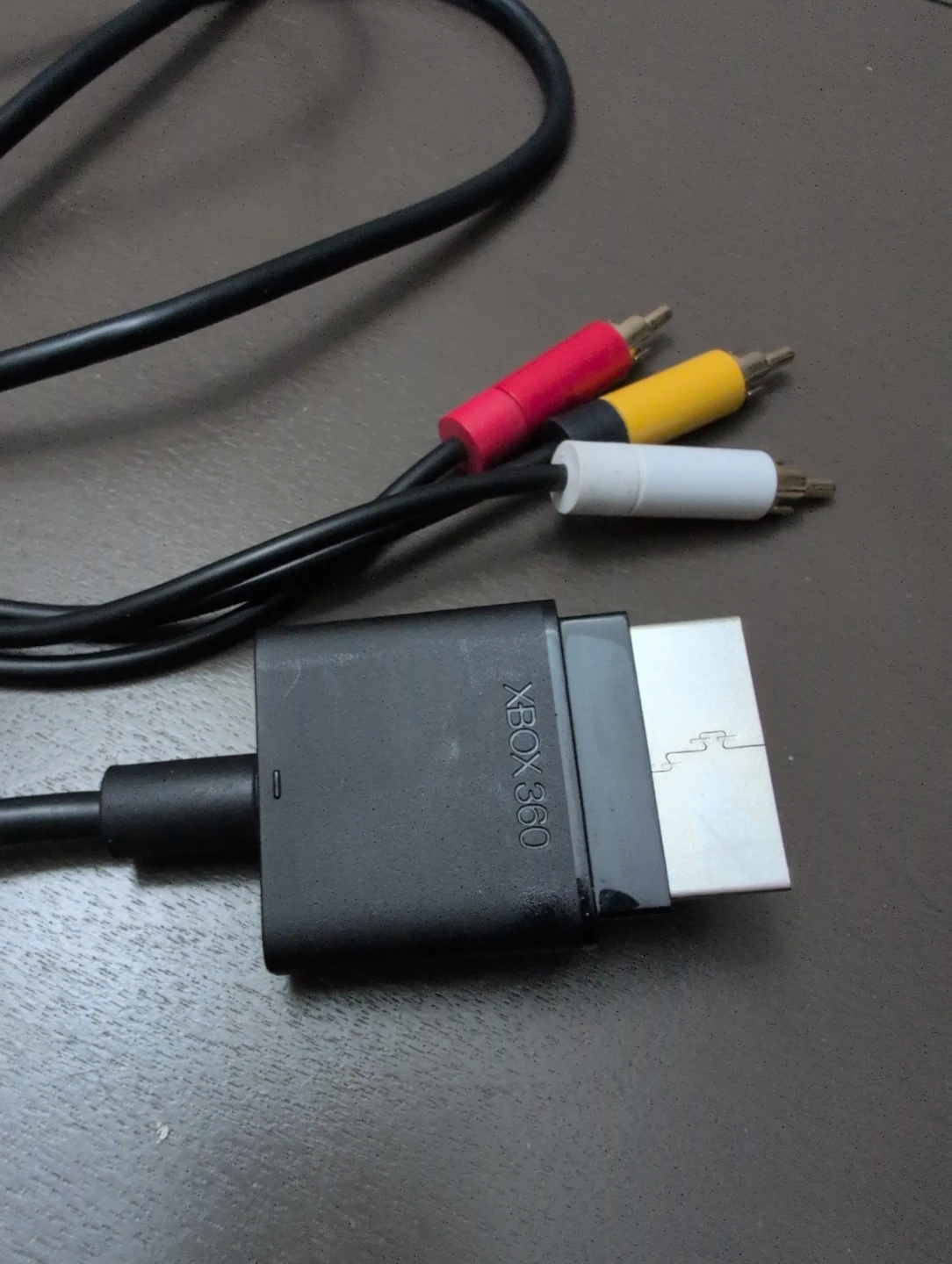 Official OEM Microsoft Xbox 360 AV Composite Audio/Video Cable - photo 4