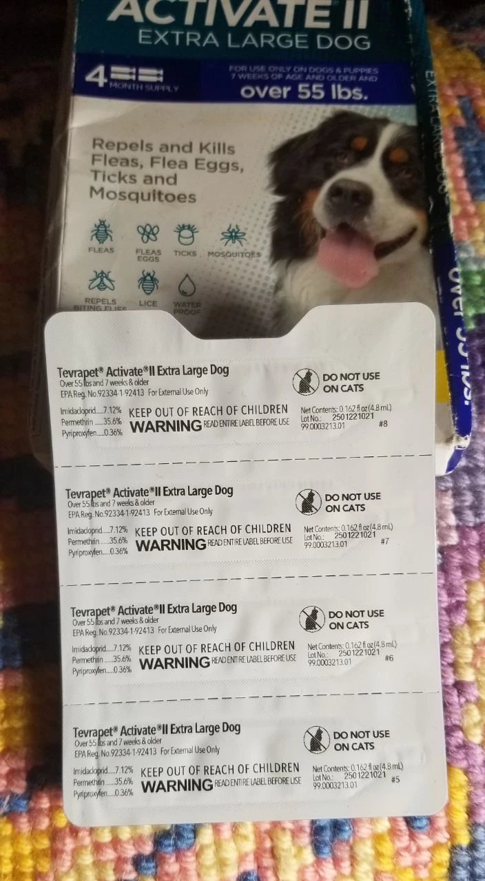 Tevrapet Activate II Extra Large Dog Flea and Tick Treatment - photo 3