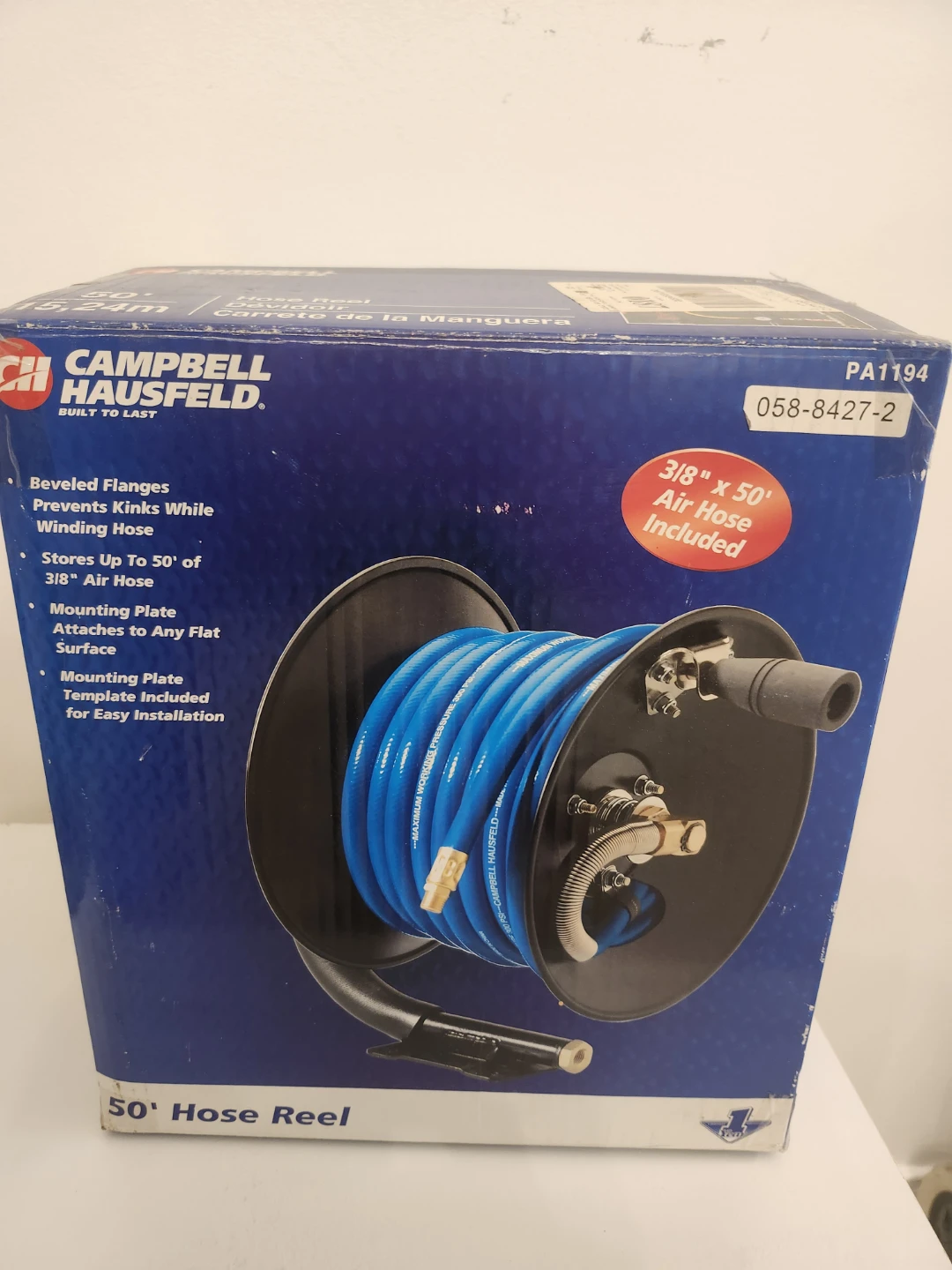 Campbell Hausfeld 50' Air Hose Reel - photo 3