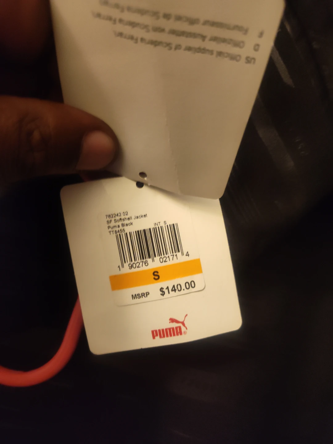 Puma SF Softshell Jacket - Size S - photo 4