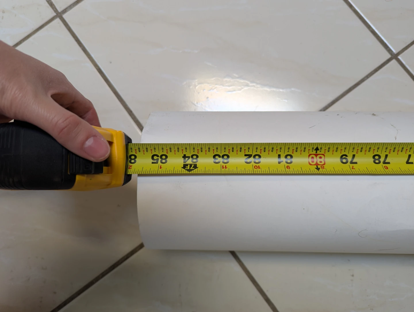 Large White Paper Roll - photo 2