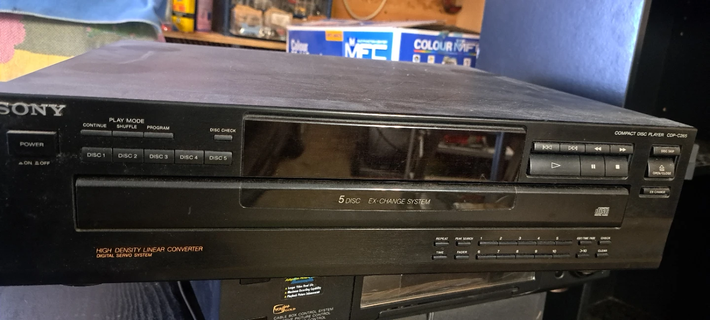 Sony CDP-C265 5-Disc CD Player - photo 2