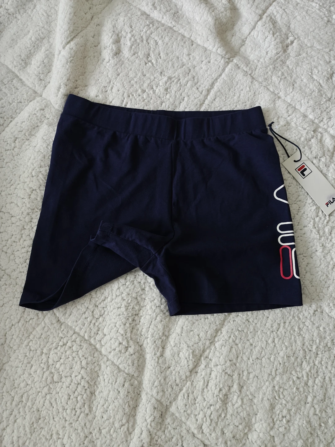 Fila Navy Blue Logo Shorts Size M - photo 5