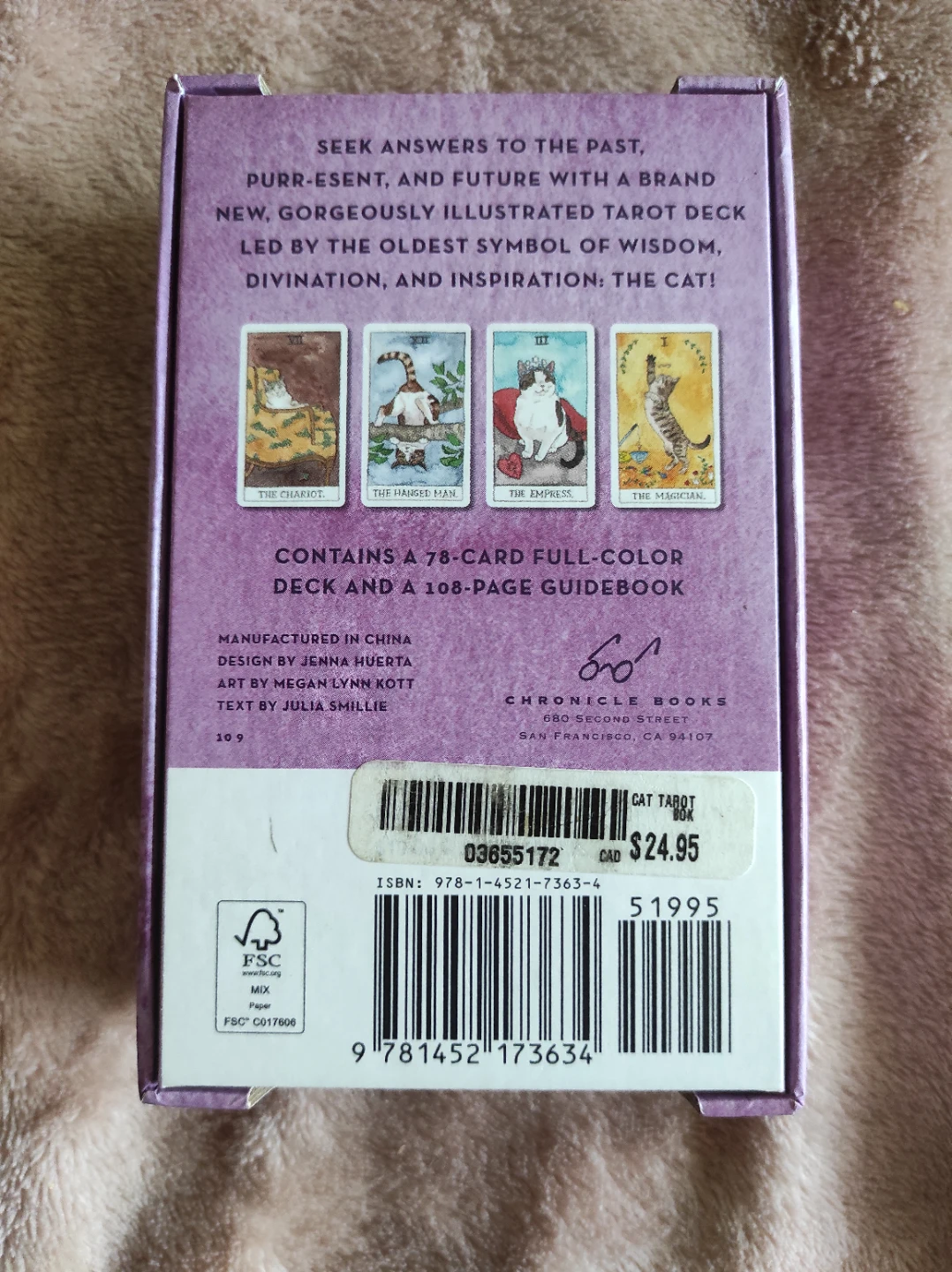 Cat tarot deck - photo 2