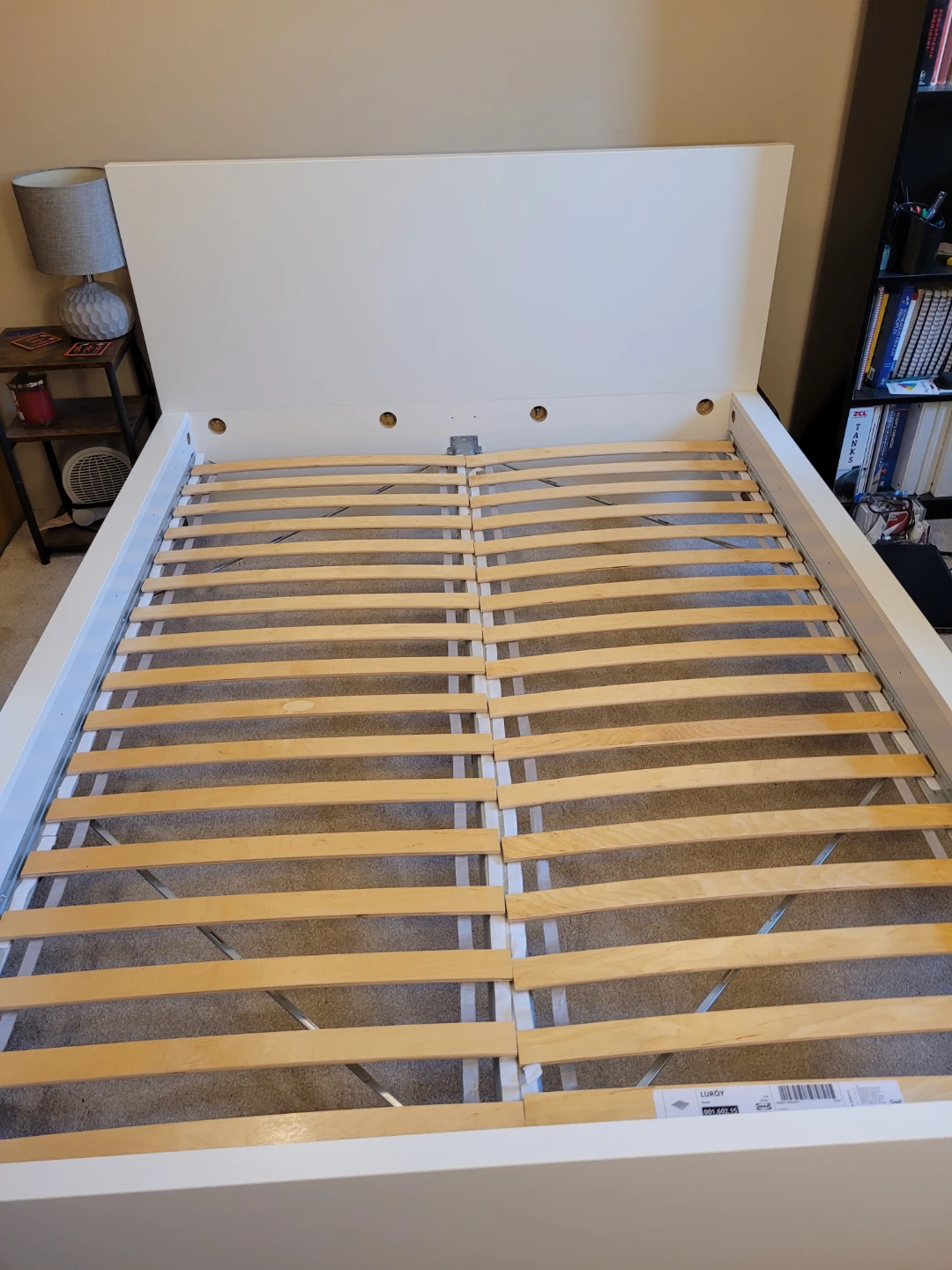 IKEA LUROY Queen Bed Frame with Mattress $250 OBO - photo 2