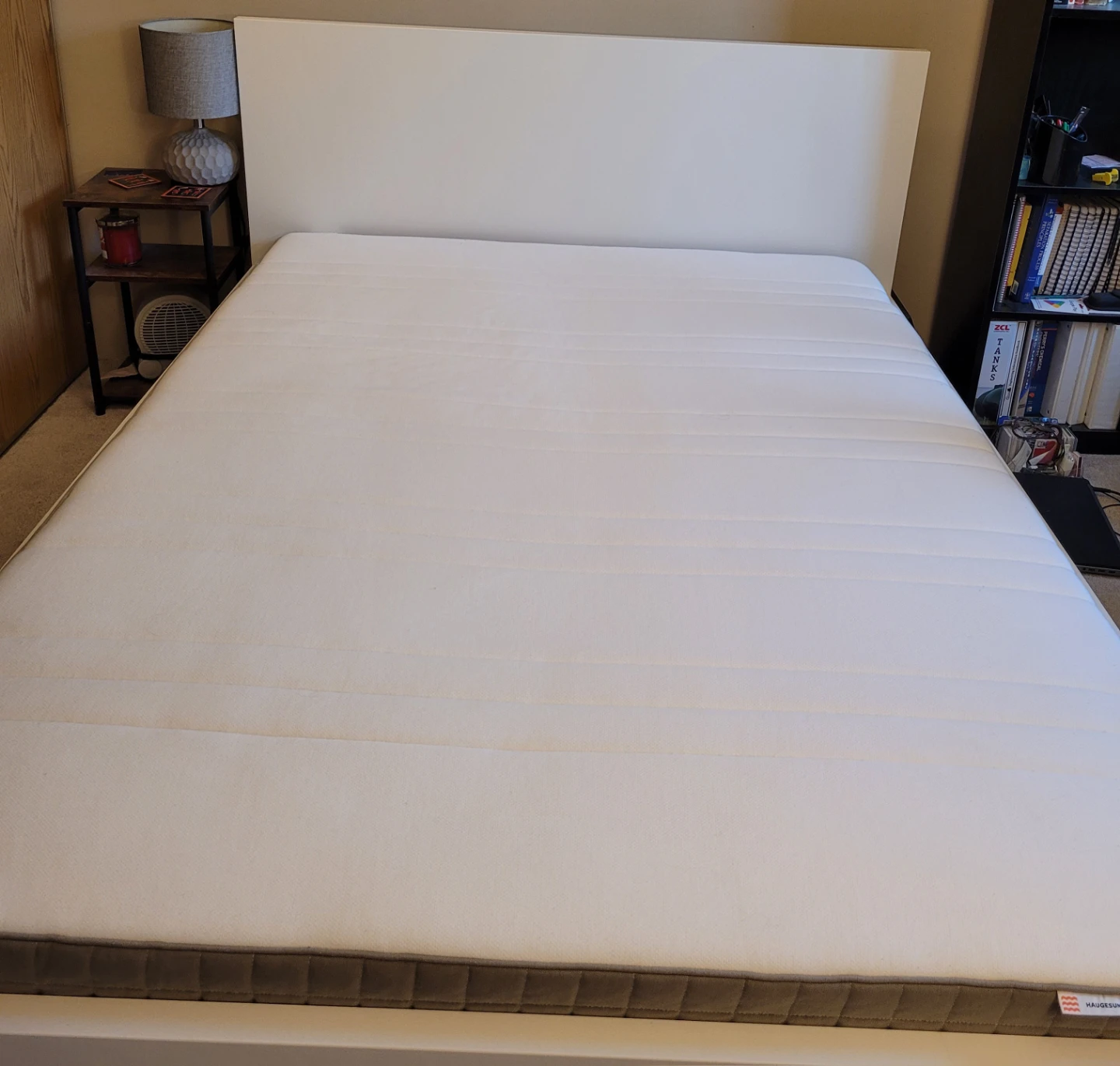 IKEA LUROY Queen Bed Frame with Mattress $250 OBO