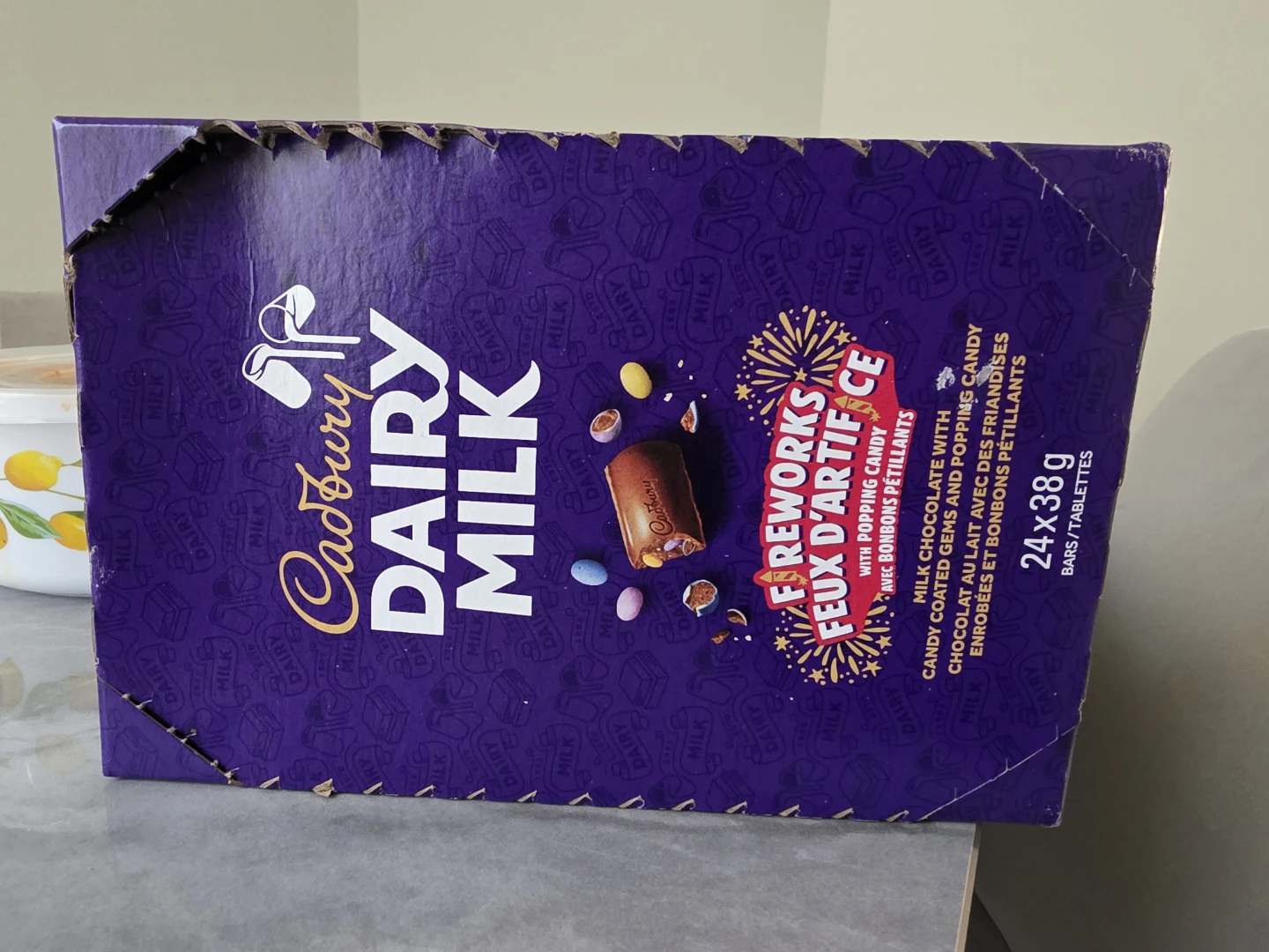 Cadbury Dairy Milk Fireworks Chocolate Bars
