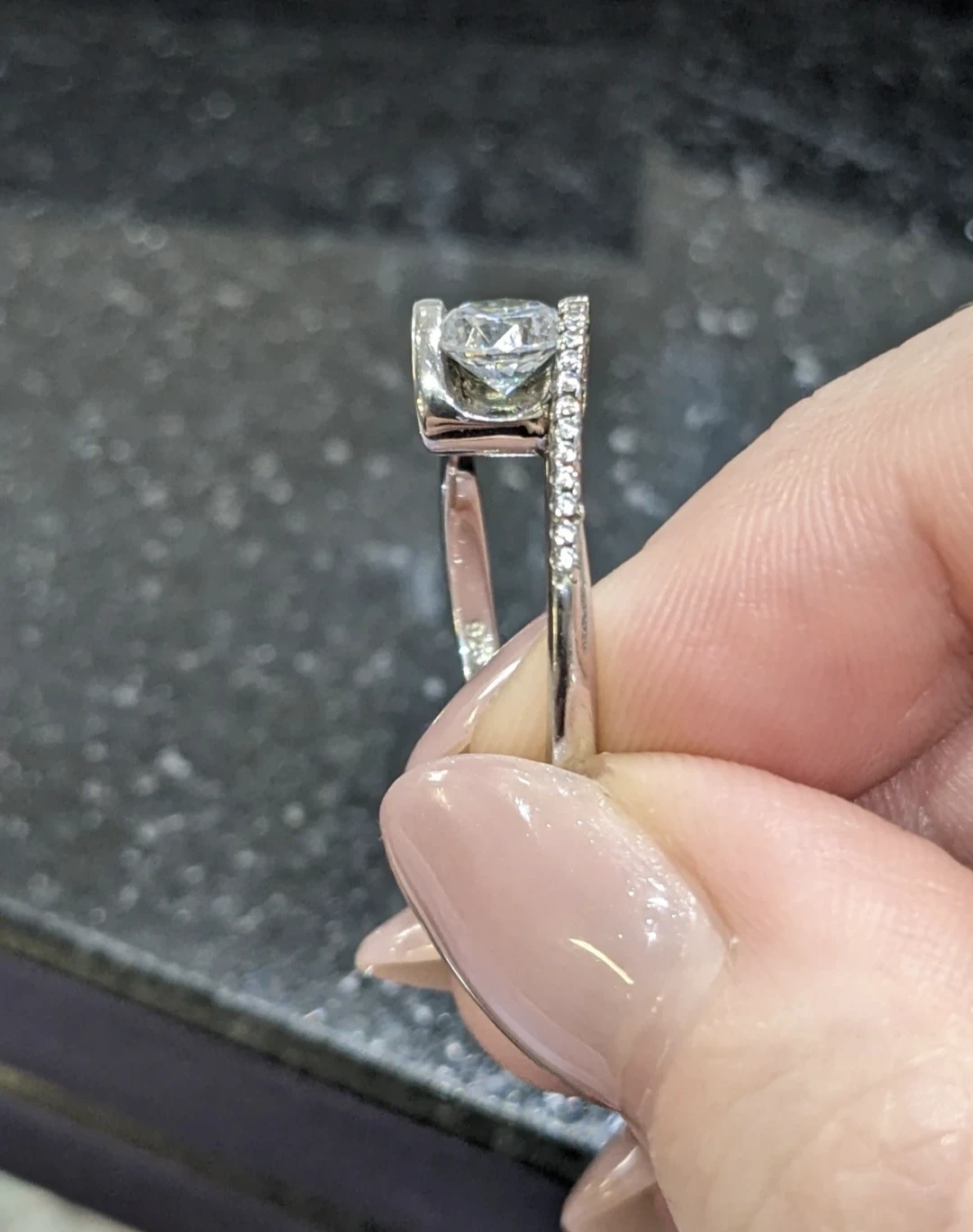 Sterling Silver and Cubic Zirconia Ring - photo 4