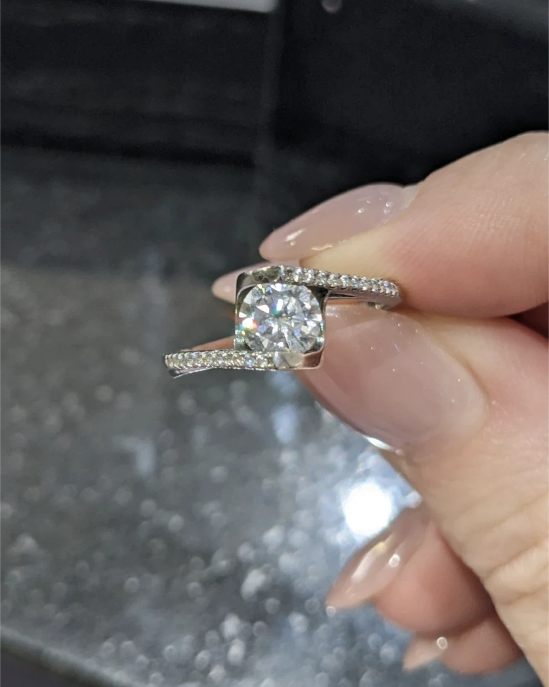 Sterling Silver and Cubic Zirconia Ring - photo 5