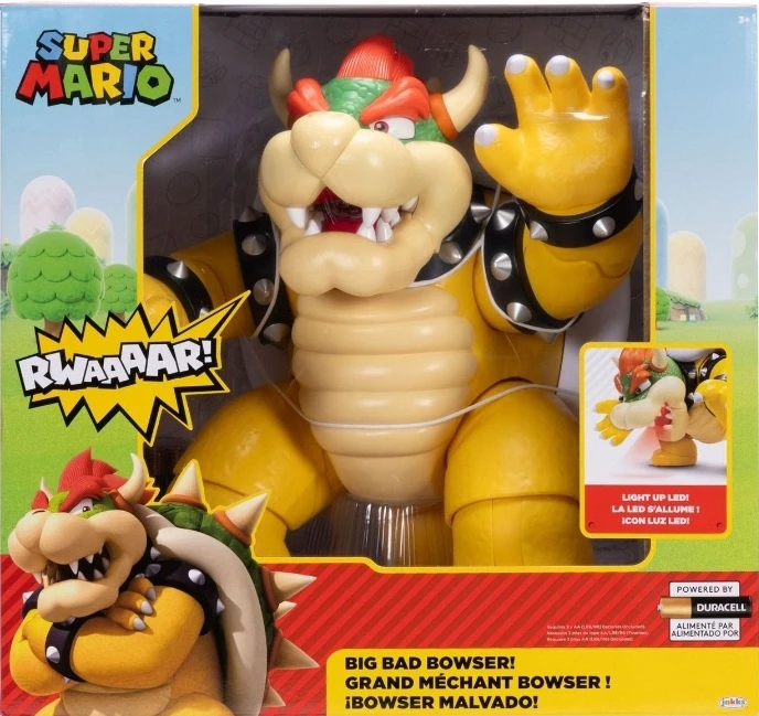 Super Mario Big Bad Bowser Action Figure - photo 2