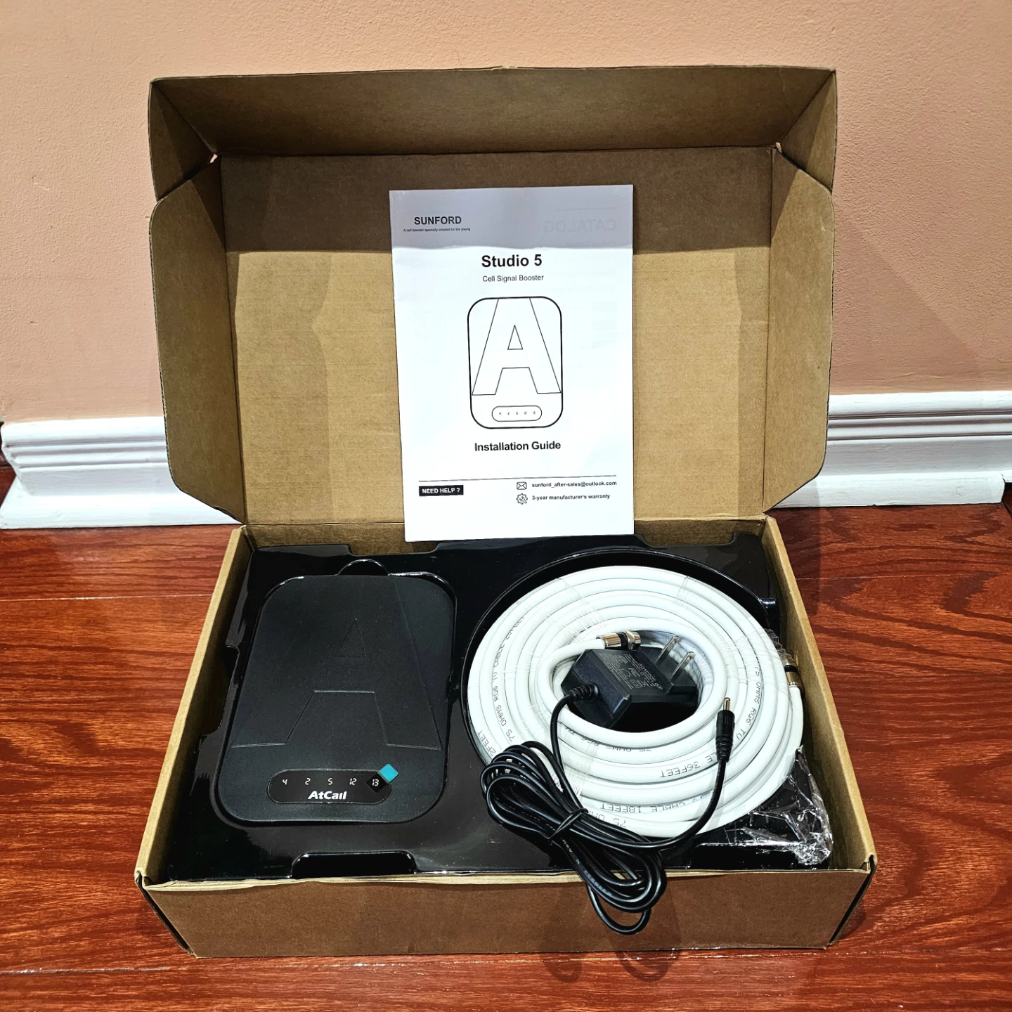 Atcall Studio 5 Cell Phone Signal Booster 5G/4G LTE - photo 2