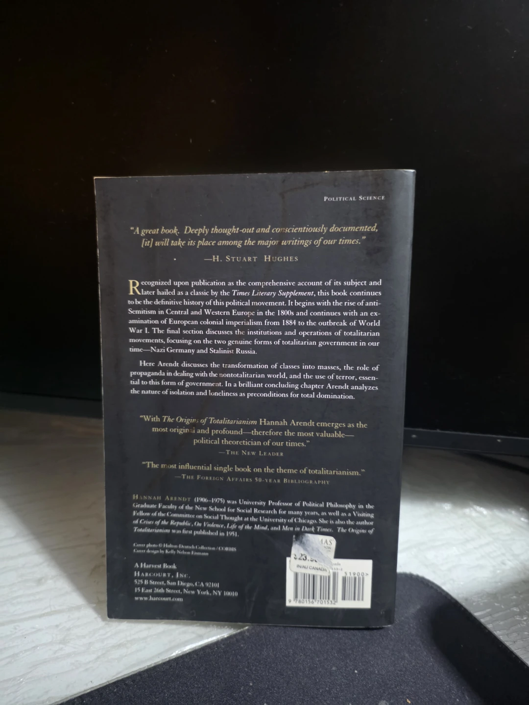 The Origins of Totalitarianism by Hannah Arendt - photo 2