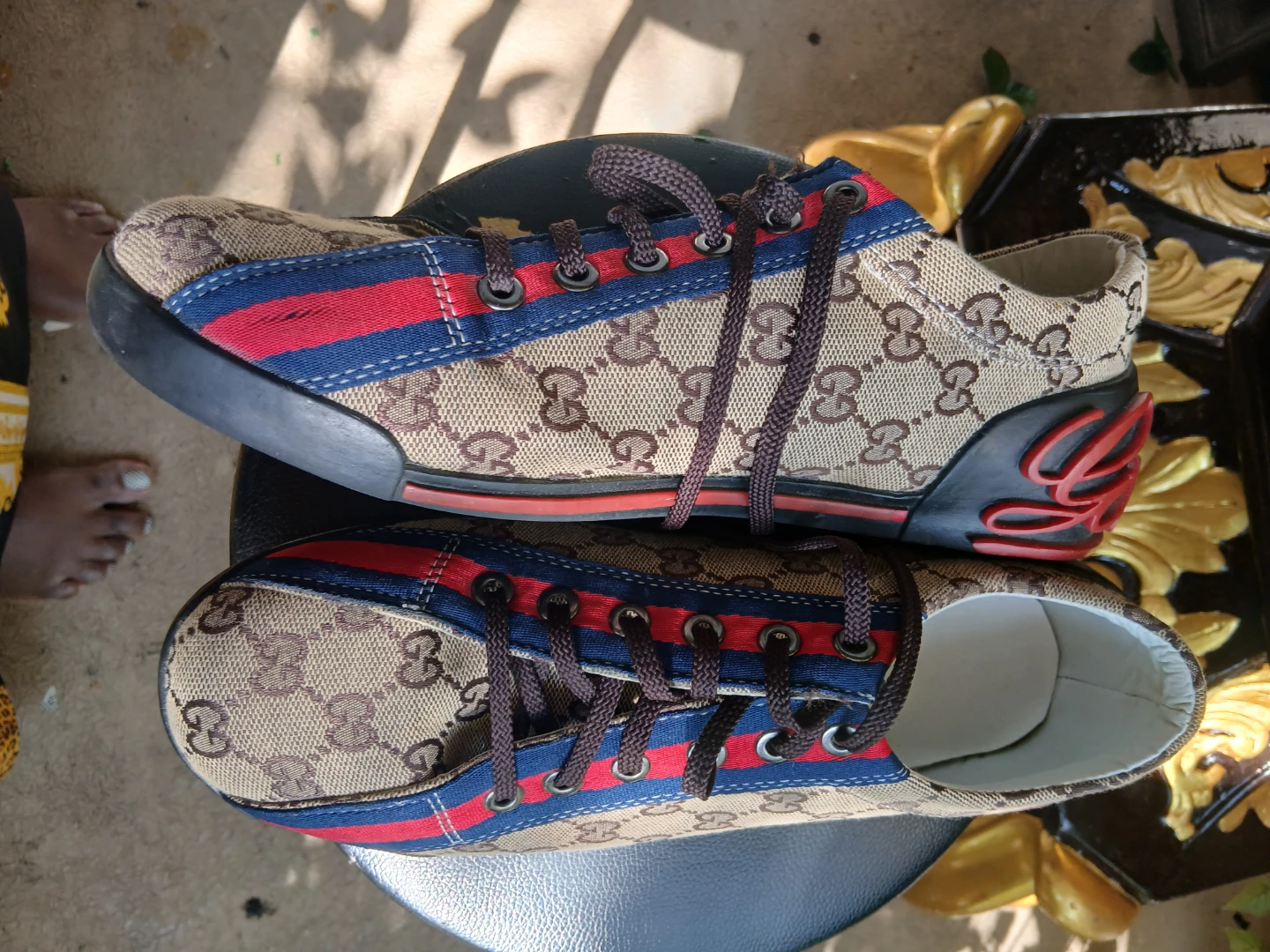 Gucci Canvas Sneakers