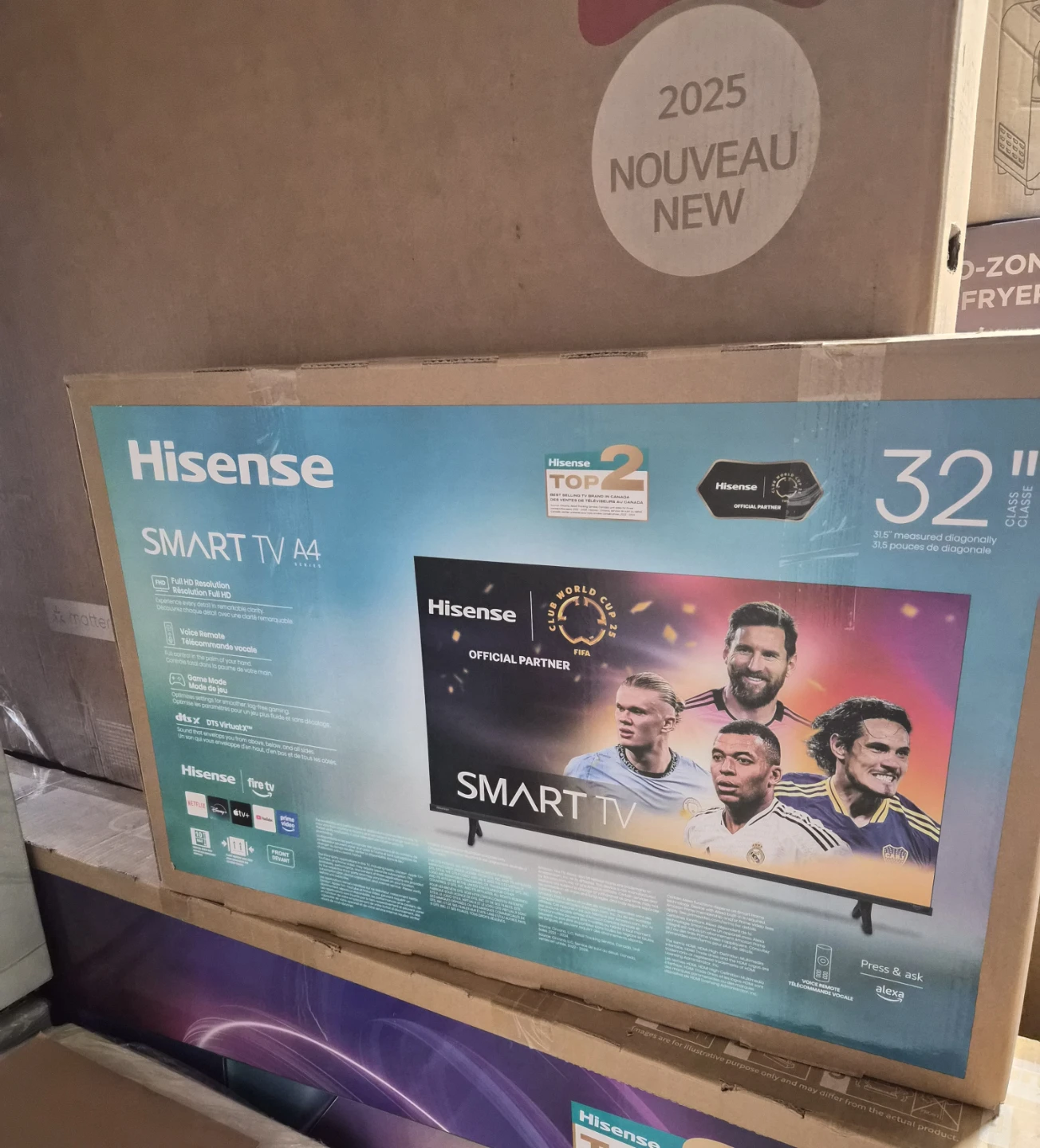 Hisense 32" A4NV Series 720p HD LED DTS Virtual:X VIDAA Smart TV
