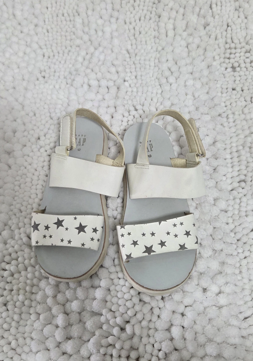 Baby Gap Star Sandals Size 10
