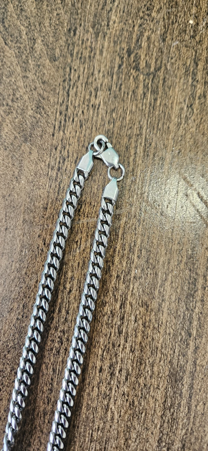 Stainless steel necklace - photo 2