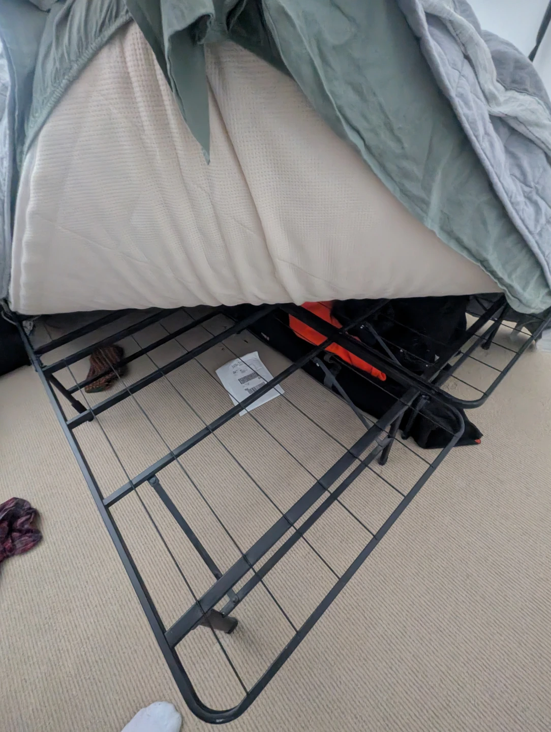 Free queen bed and frame - photo 2