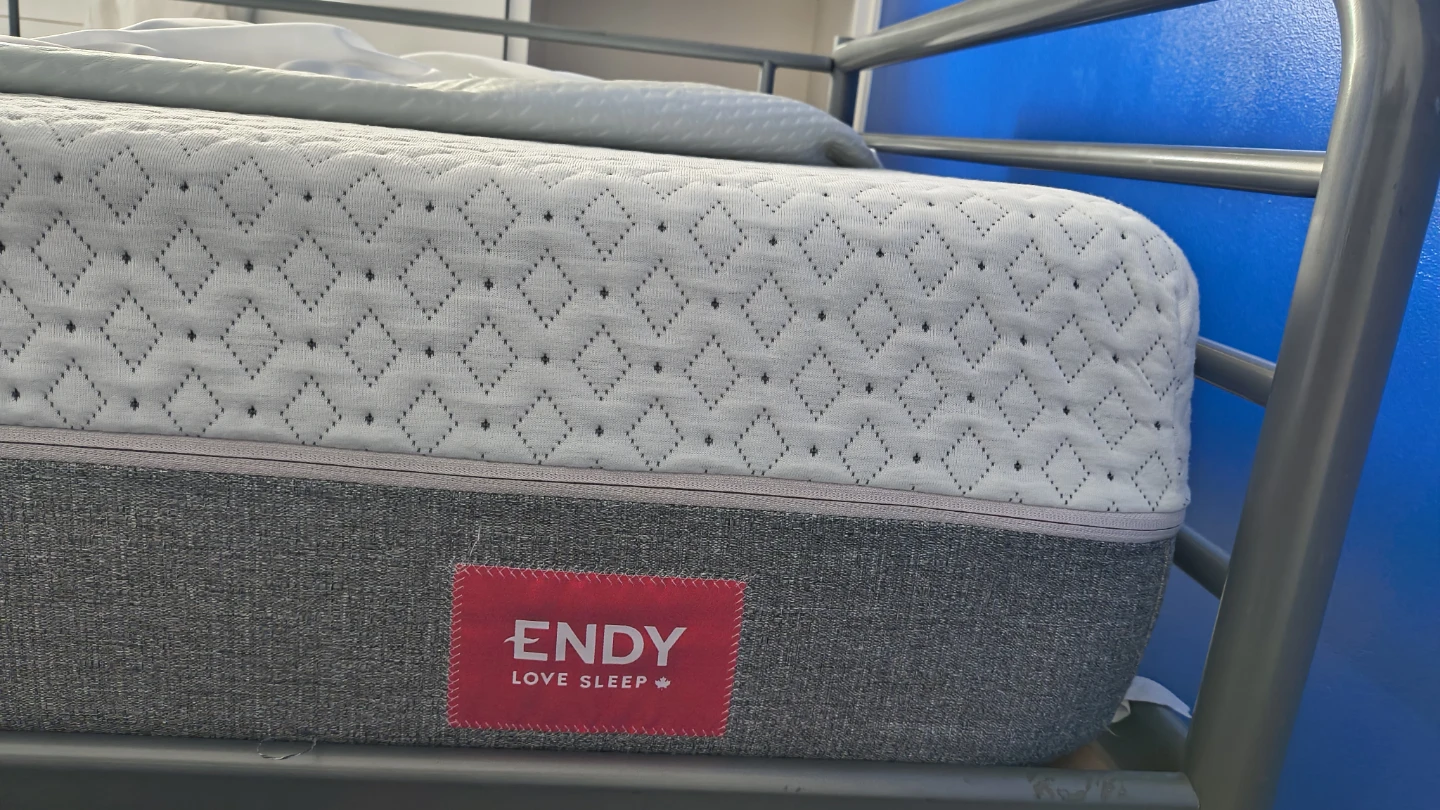 Twin IKEA Bed Frame with Endy Mattress + Protector - photo 3