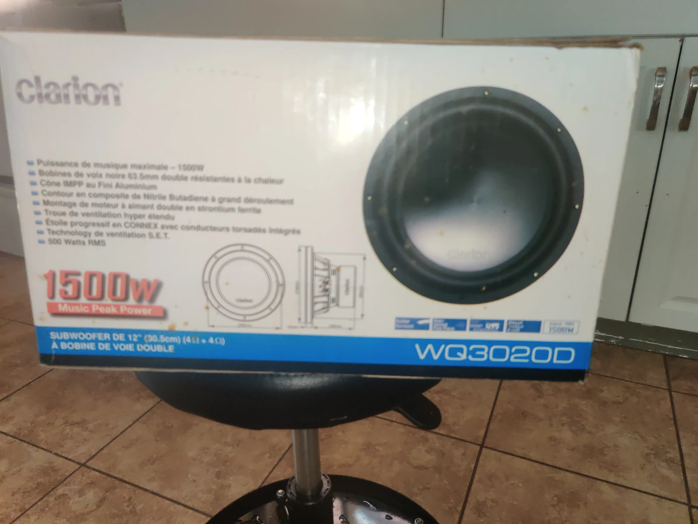 Used Subwoofer in Box
