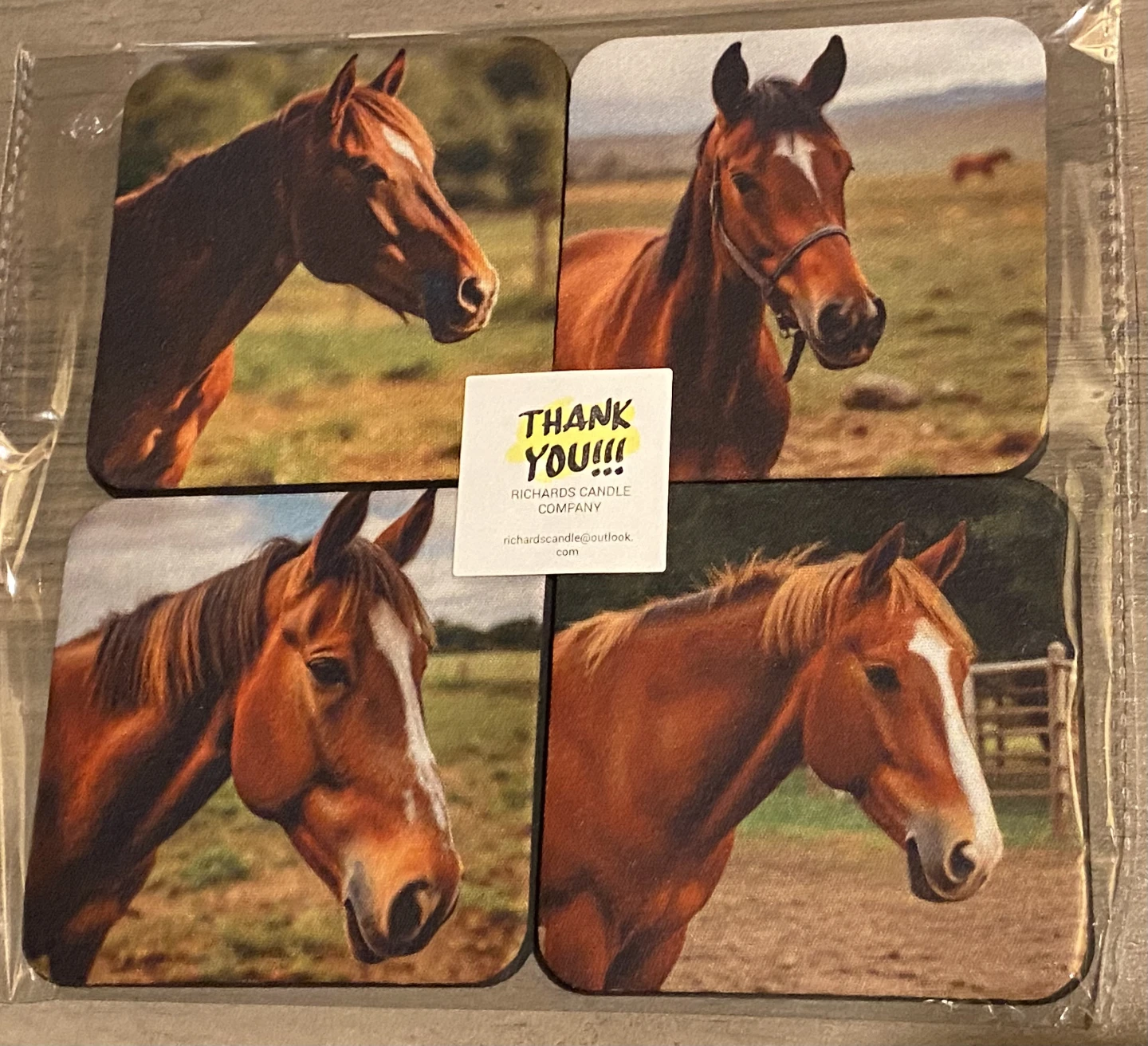 Table coasters set of 4 - photo 3